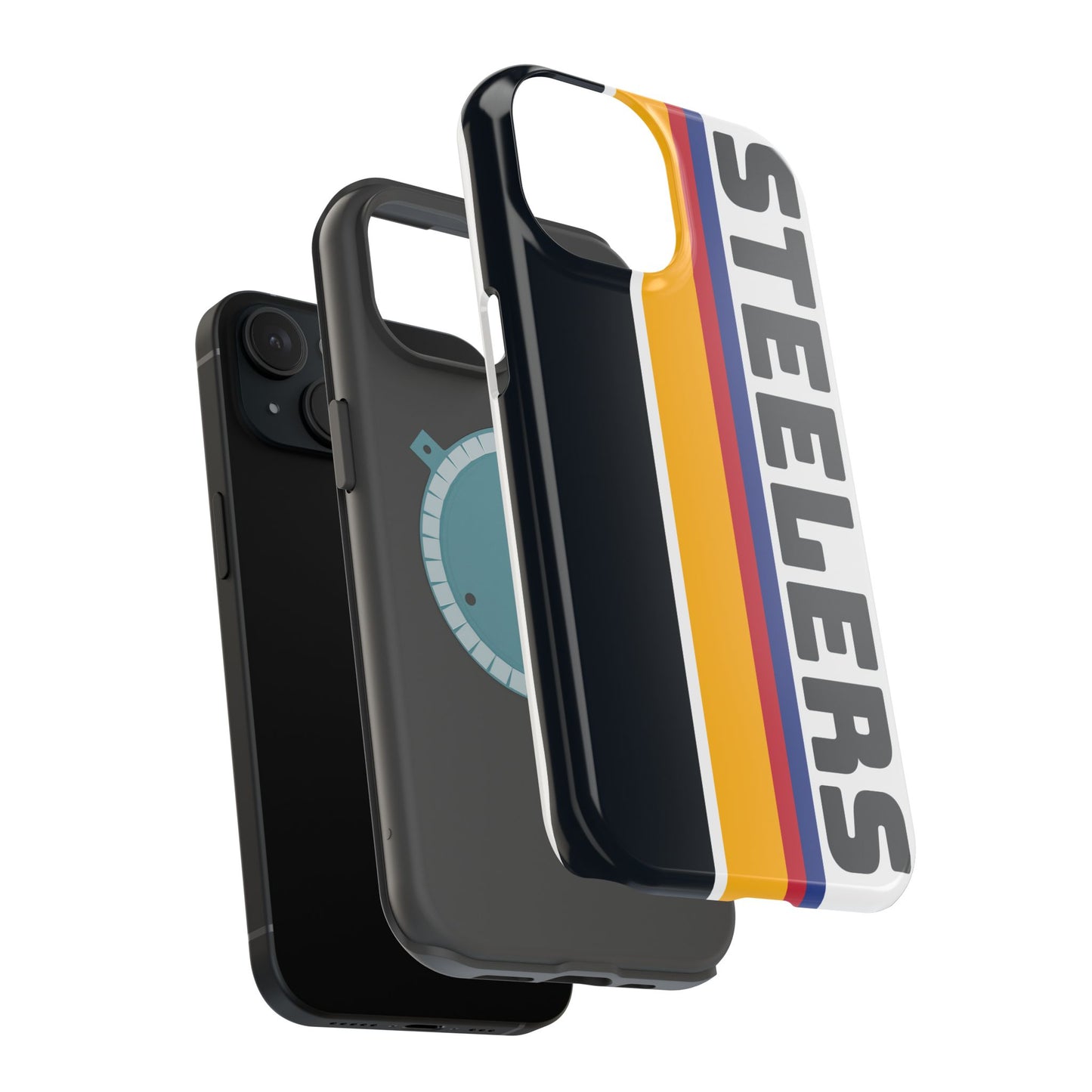 Steelers Phone Case, Magnetic Phone Case, Retro Phone Case, Football Gifts