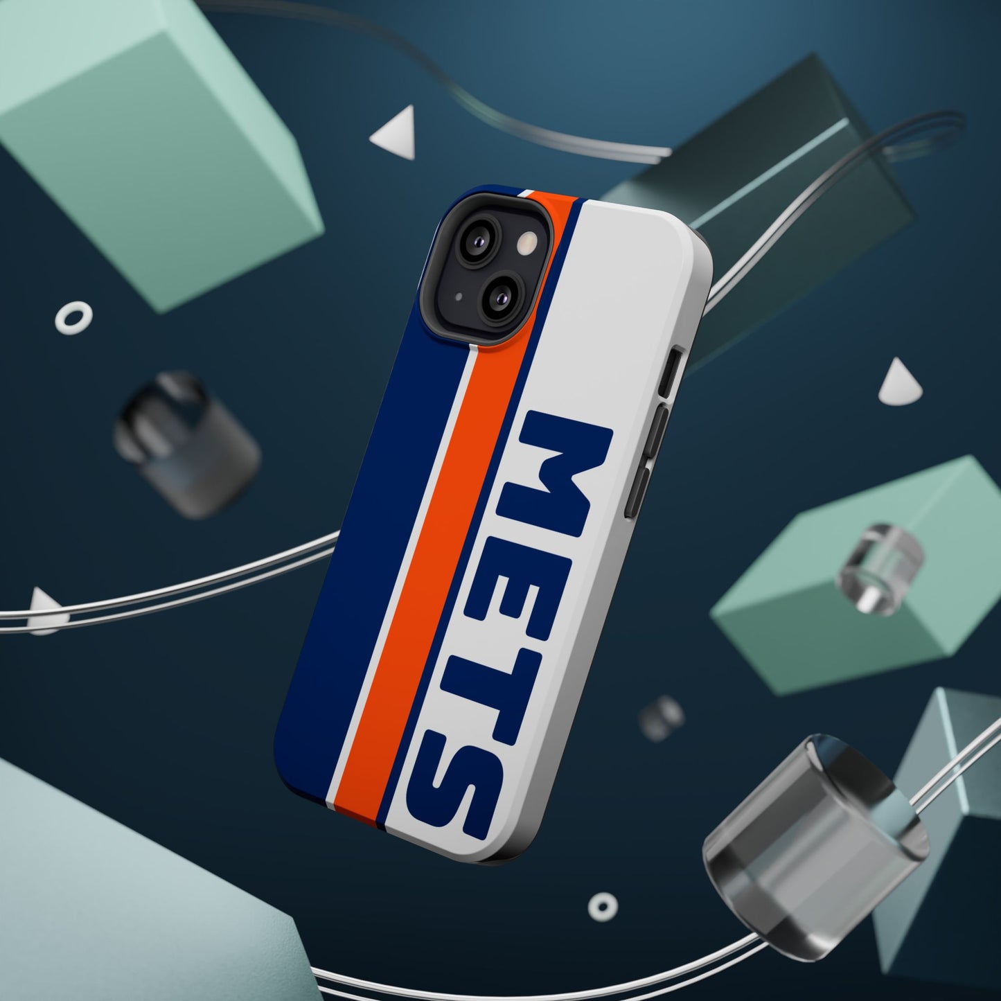 Mets Phone Case, Magnetic Phone Case, Retro Phone Case, Baseball Case for iPhone or Samsung