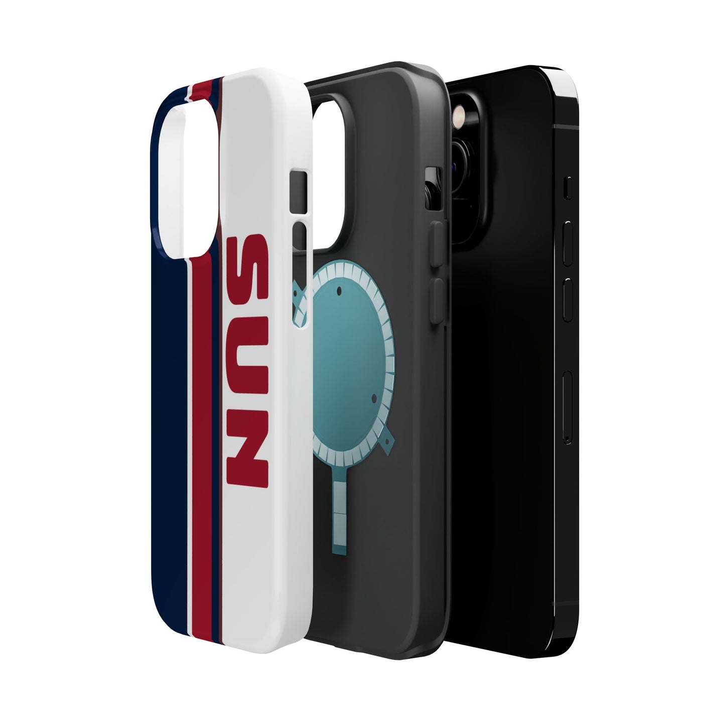 Sun Phone Case, Magnetic Phone Case, Retro Phone Case, Matte/Glossy Phone Case