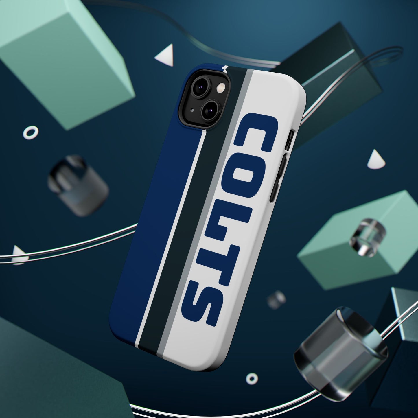 Colts Phone Case, Magnetic Phone Case, Retro Phone Case, Football Gifts
