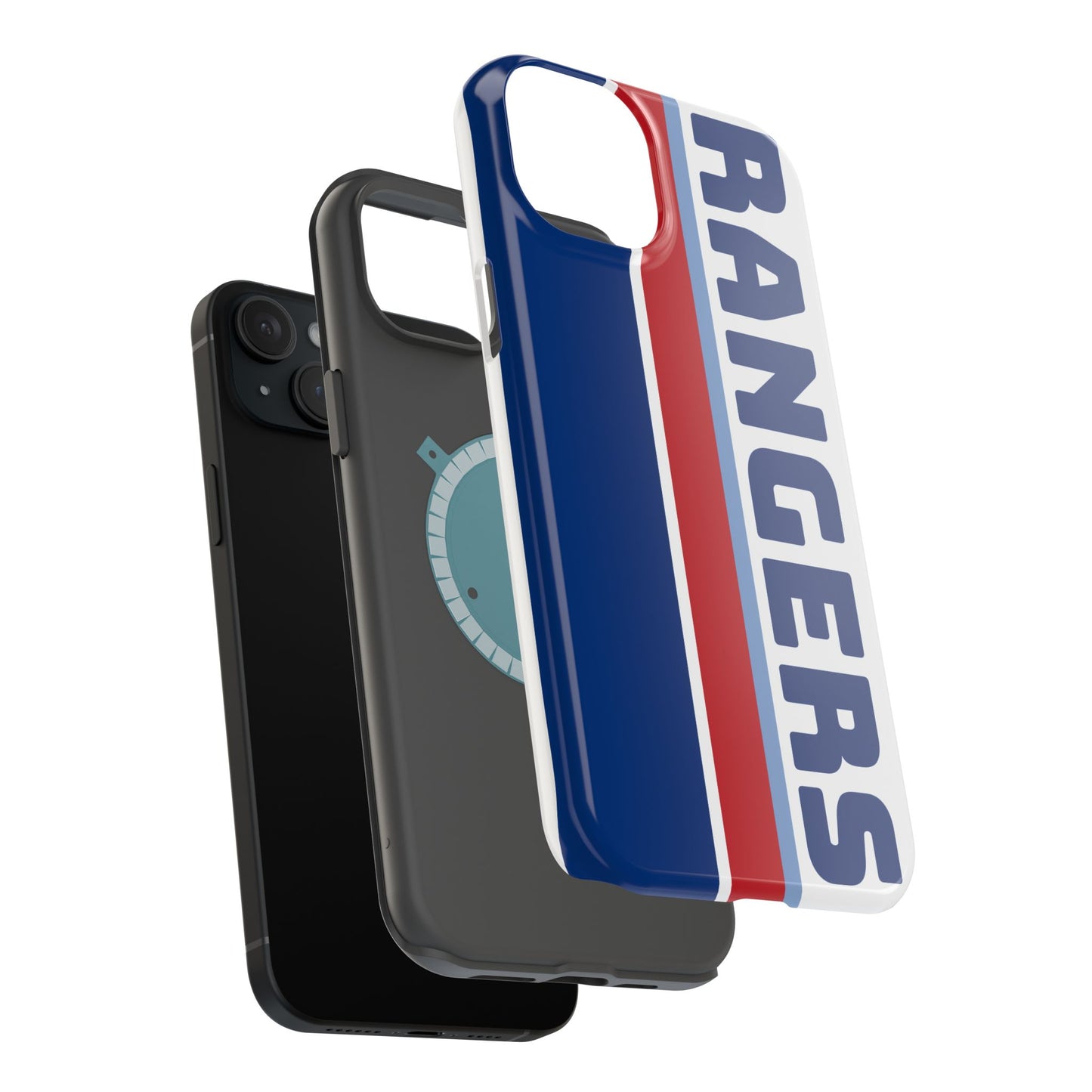 Rangers Phone Case, Magnetic Phone Case, Retro Phone Case, Baseball iPhone or Samsung Case