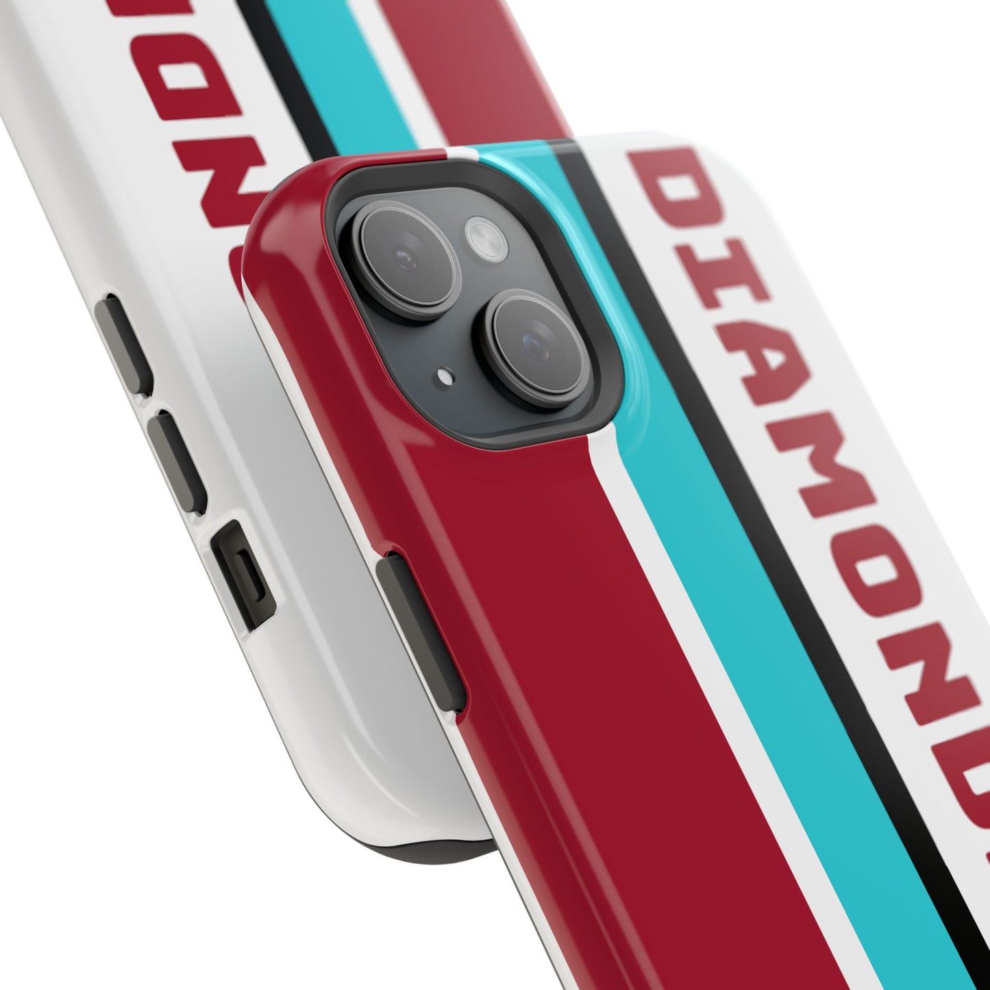 Diamondbacks Phone Case, Magnetic Phone Case, Retro Phone Case, Baseball Case for iPhone or Samsung