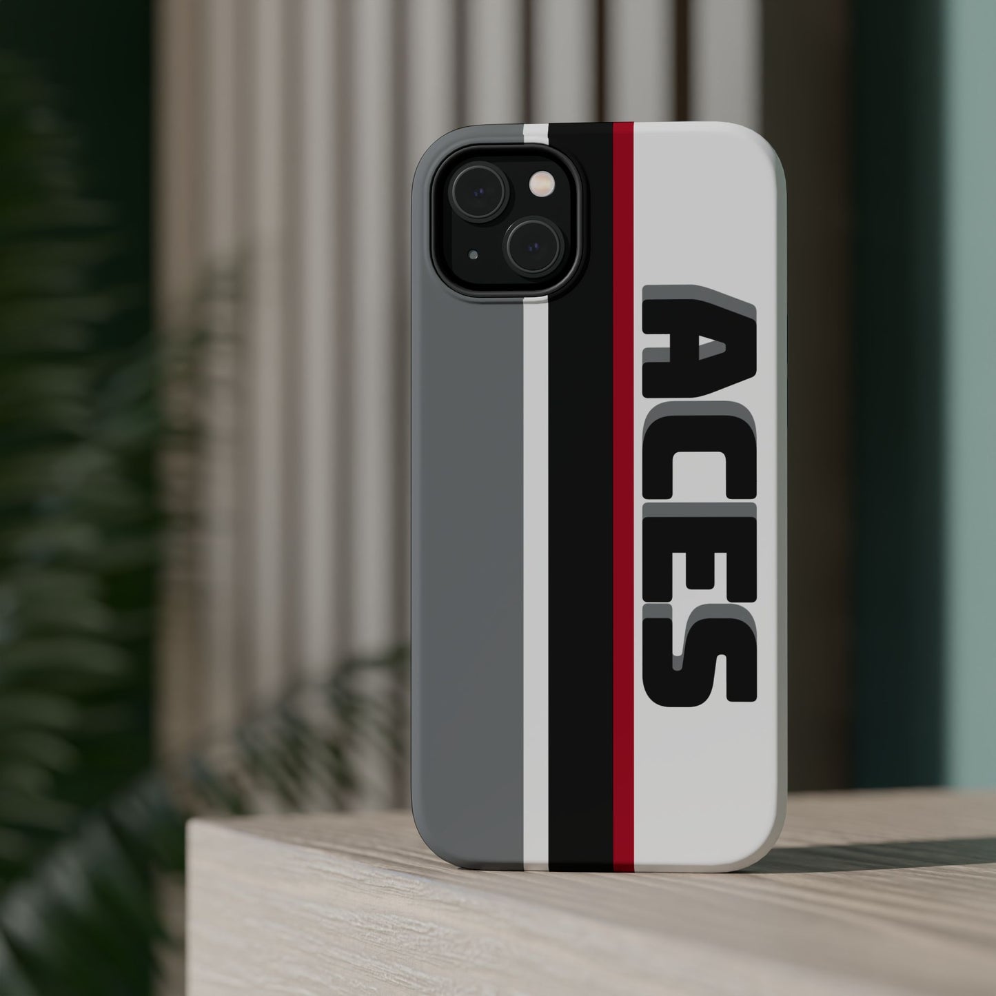 Aces Phone Case, Magnetic Phone Case, Retro Phone Case, Basketball Gifts