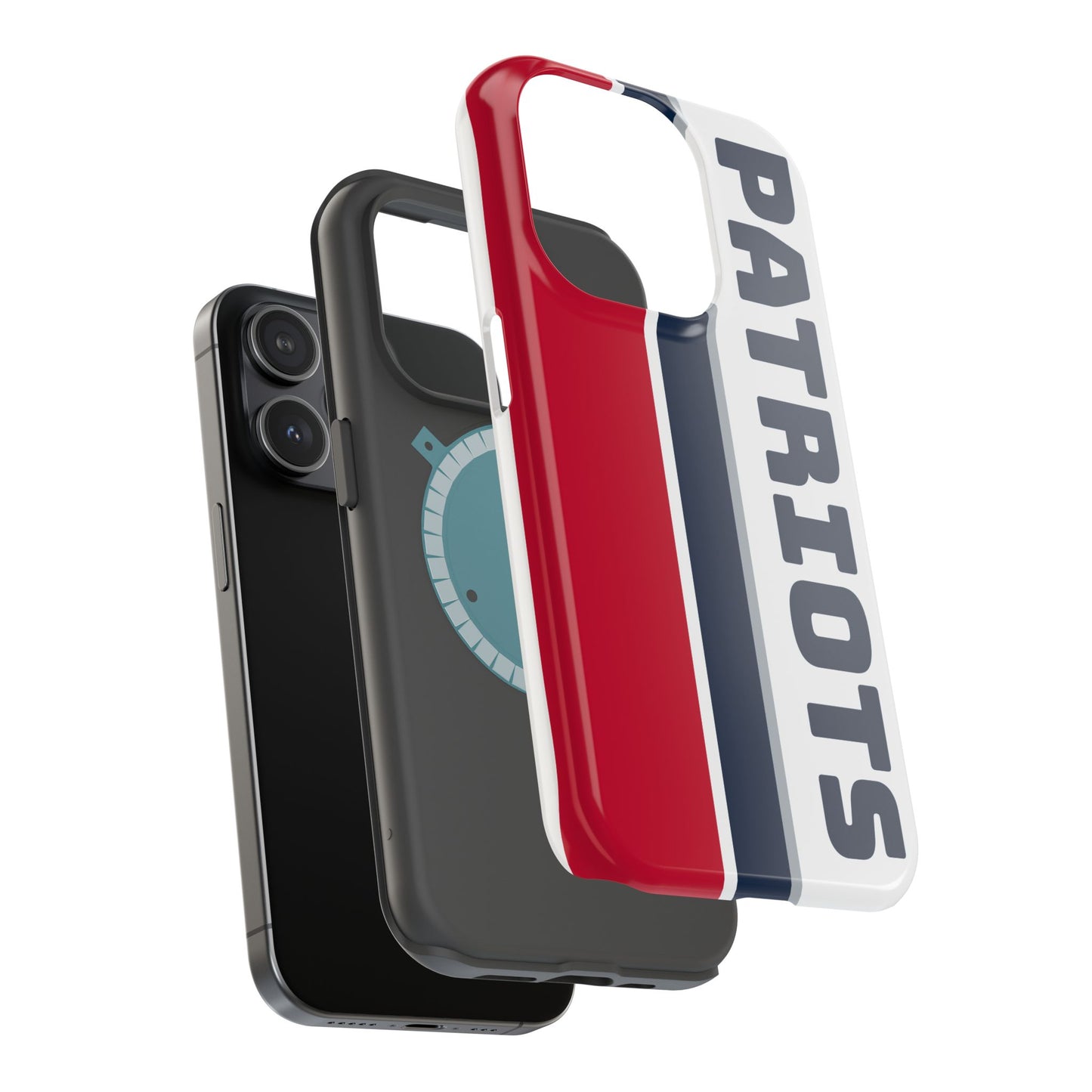 Patriots Phone Case, Magnetic Phone Case, Retro Phone Case, Matte/Glossy Phone Case, Football Gifts