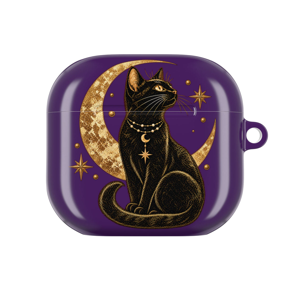 Black Cat AirPod Case | Witchy Case for AirPods