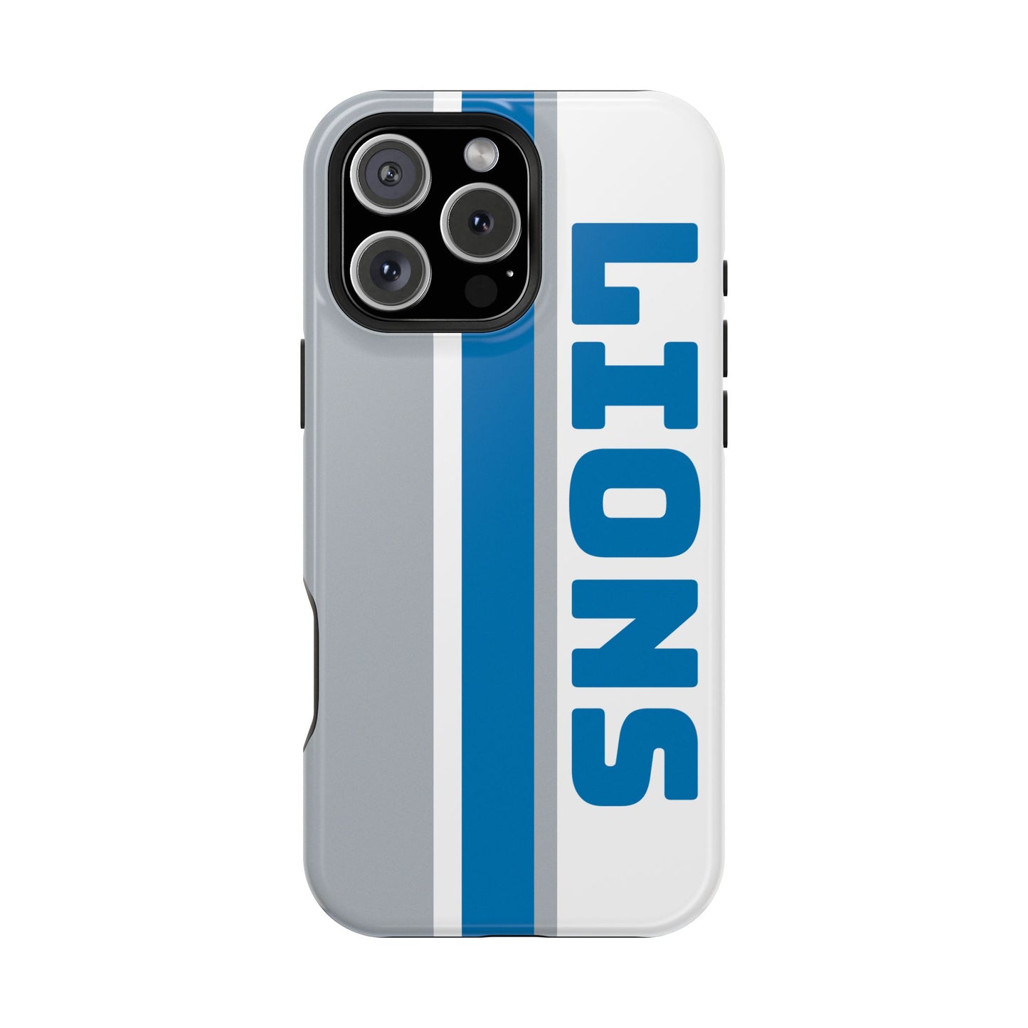 Lions Phone Case, Magnetic Phone Case, Retro Phone Case, Football Gifts