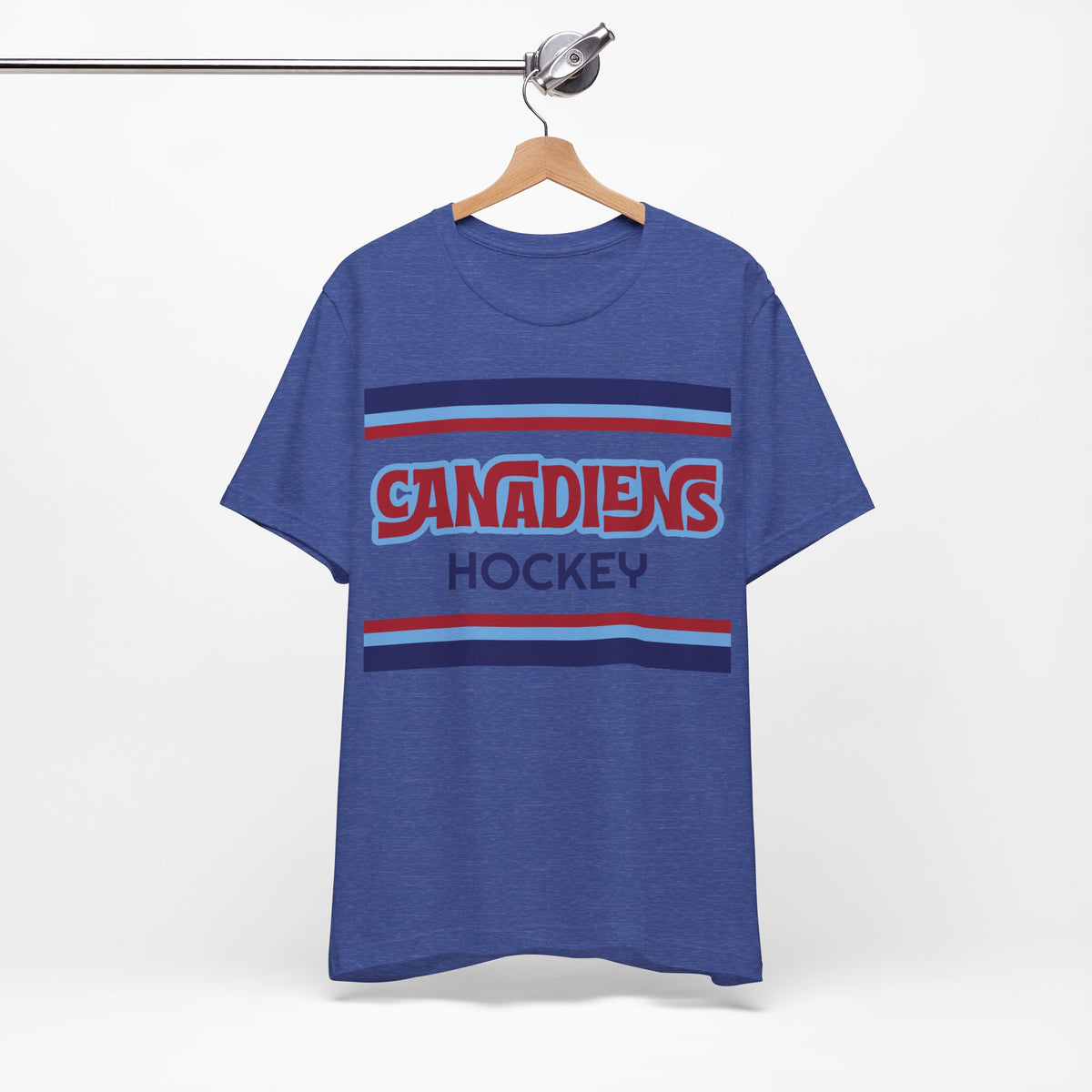 Retro Canadiens Shirt, Vintage Striped Canadiens T-Shirt