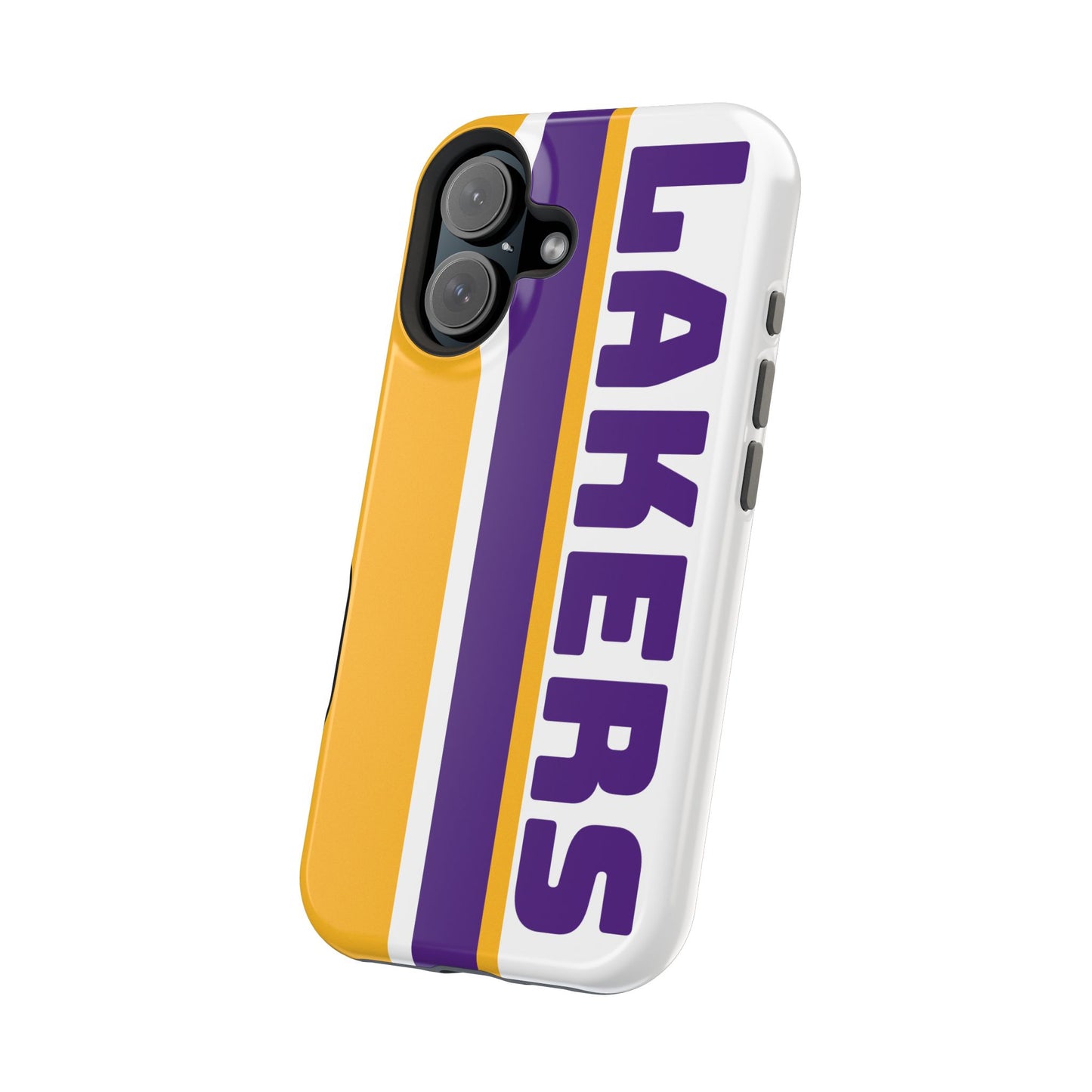 Lakers Phone Case, Magnetic Phone Case, Retro Phone Case, Basketball Gifts