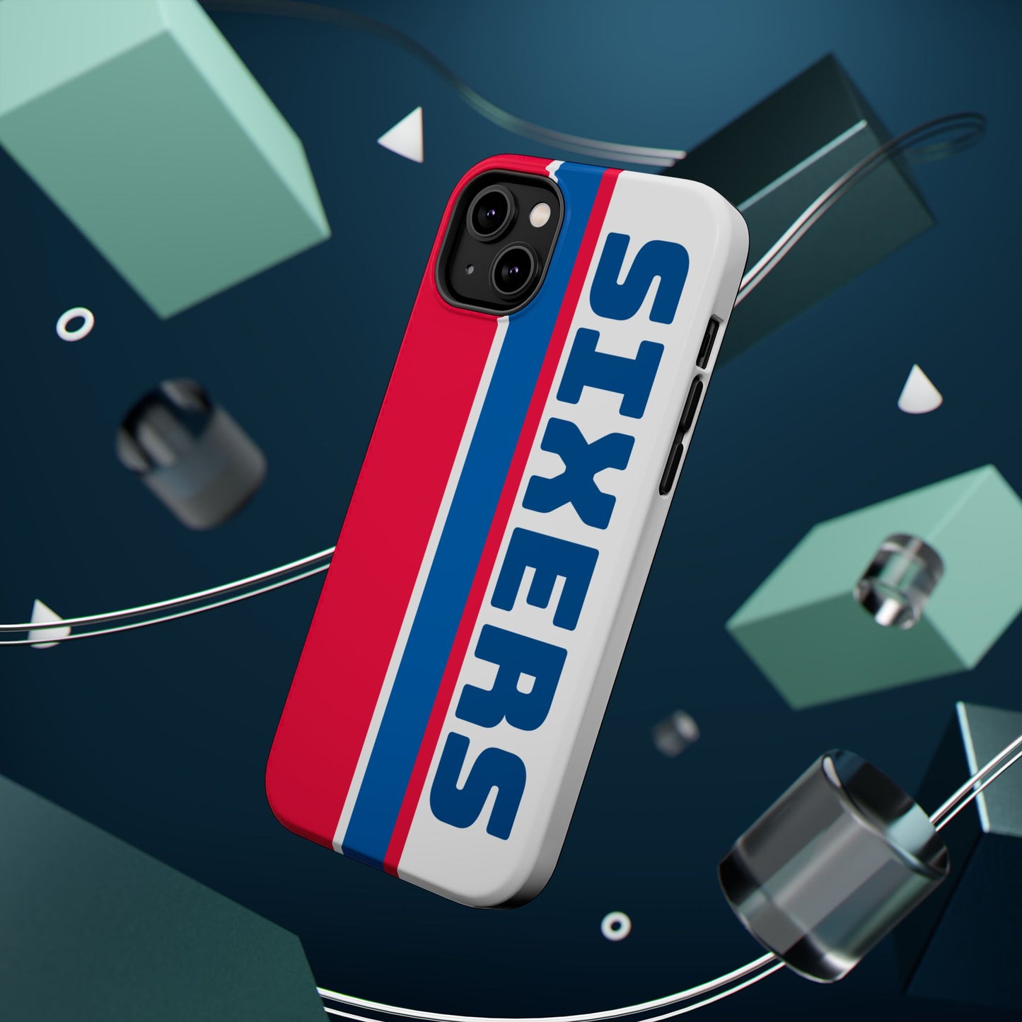 Sixers Phone Case, Magnetic Phone Case, Retro Phone Case, Matte/Glossy Phone Case