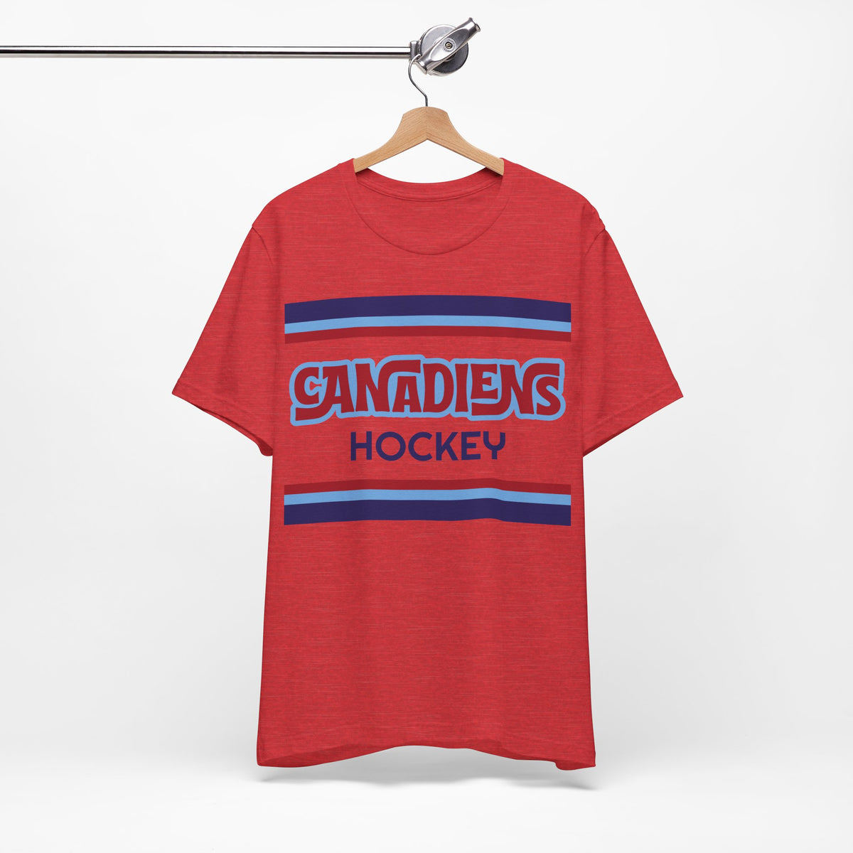 Retro Canadiens Shirt, Vintage Striped Canadiens T-Shirt