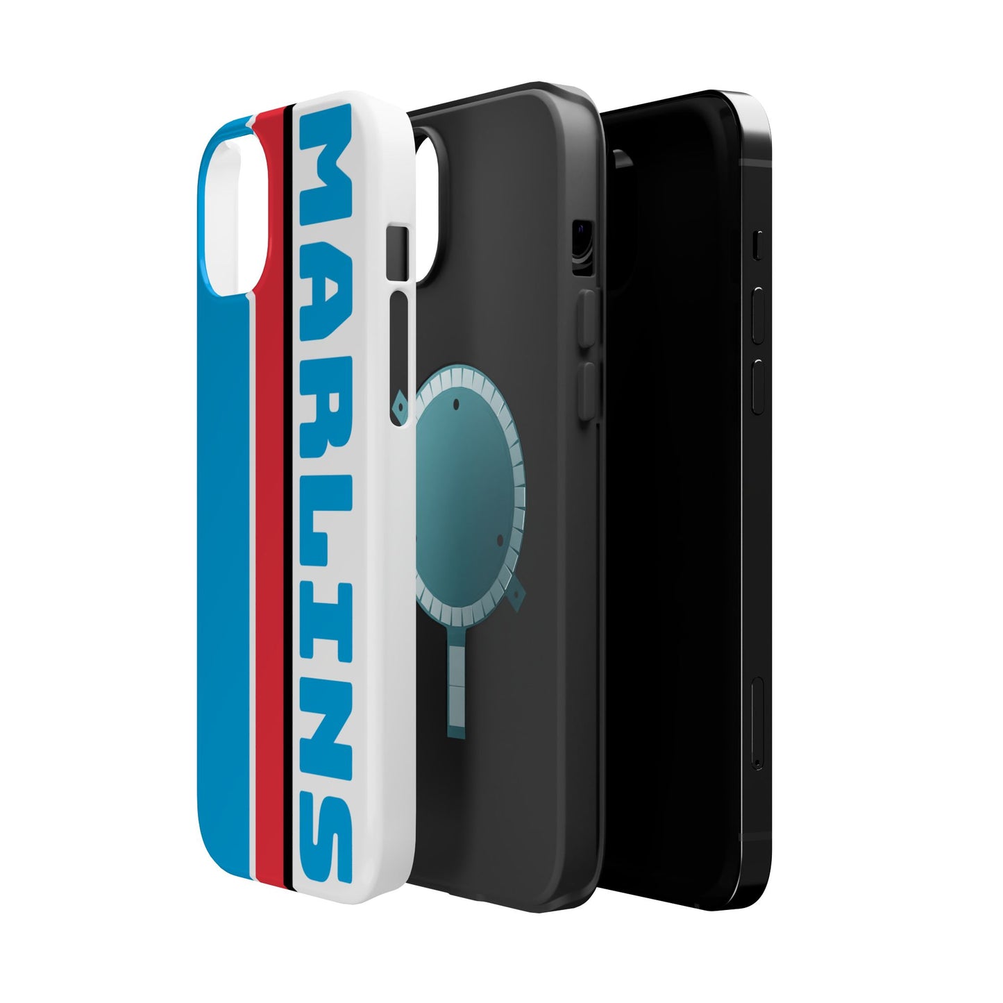 Marlins Phone Case, Magnetic Phone Case, Retro Phone Case, Baseball iPhone or Samsung Case