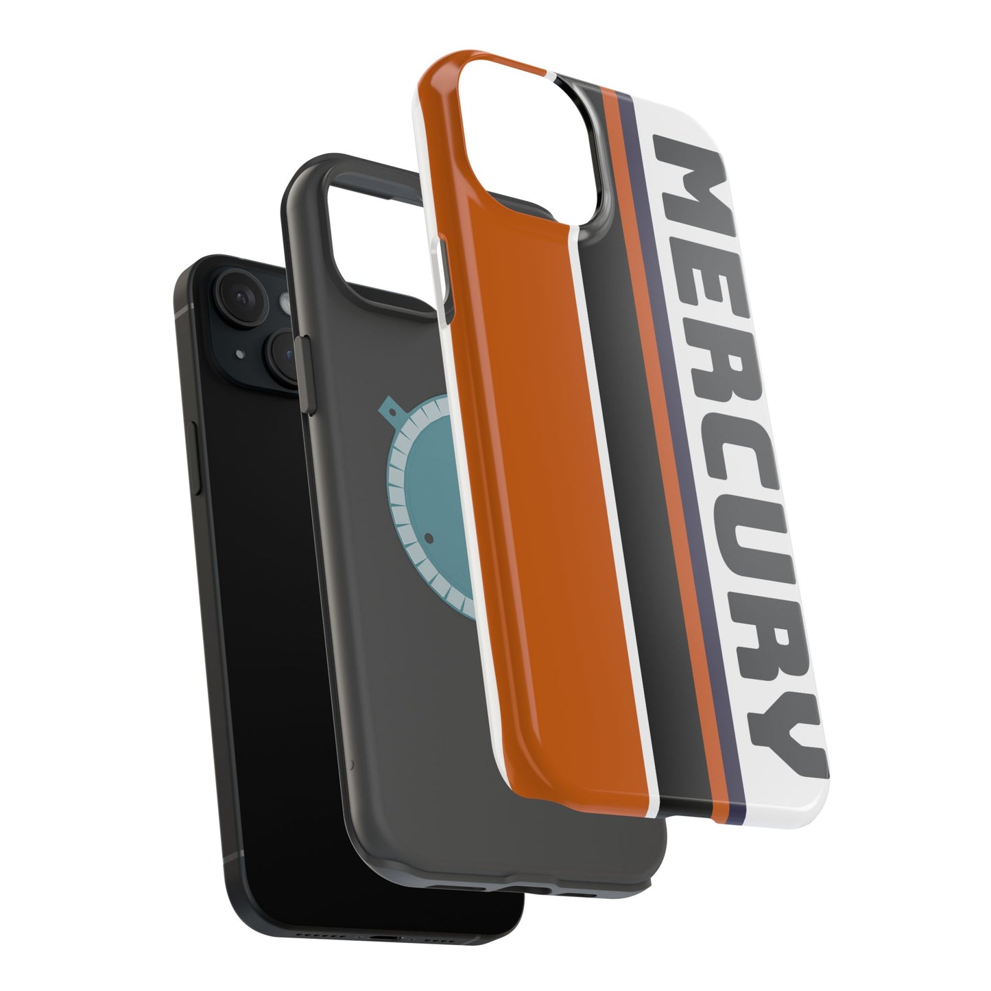 Mercury Phone Case, Magnetic Phone Case, Retro Phone Case, Basketball Gifts