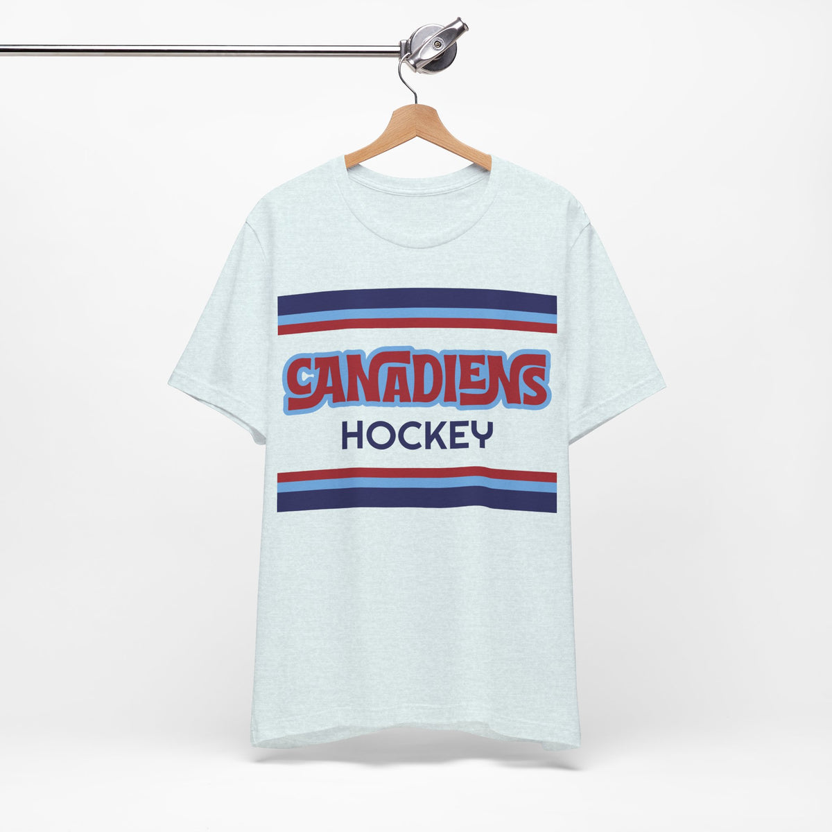 Retro Canadiens Shirt, Vintage Striped Canadiens T-Shirt