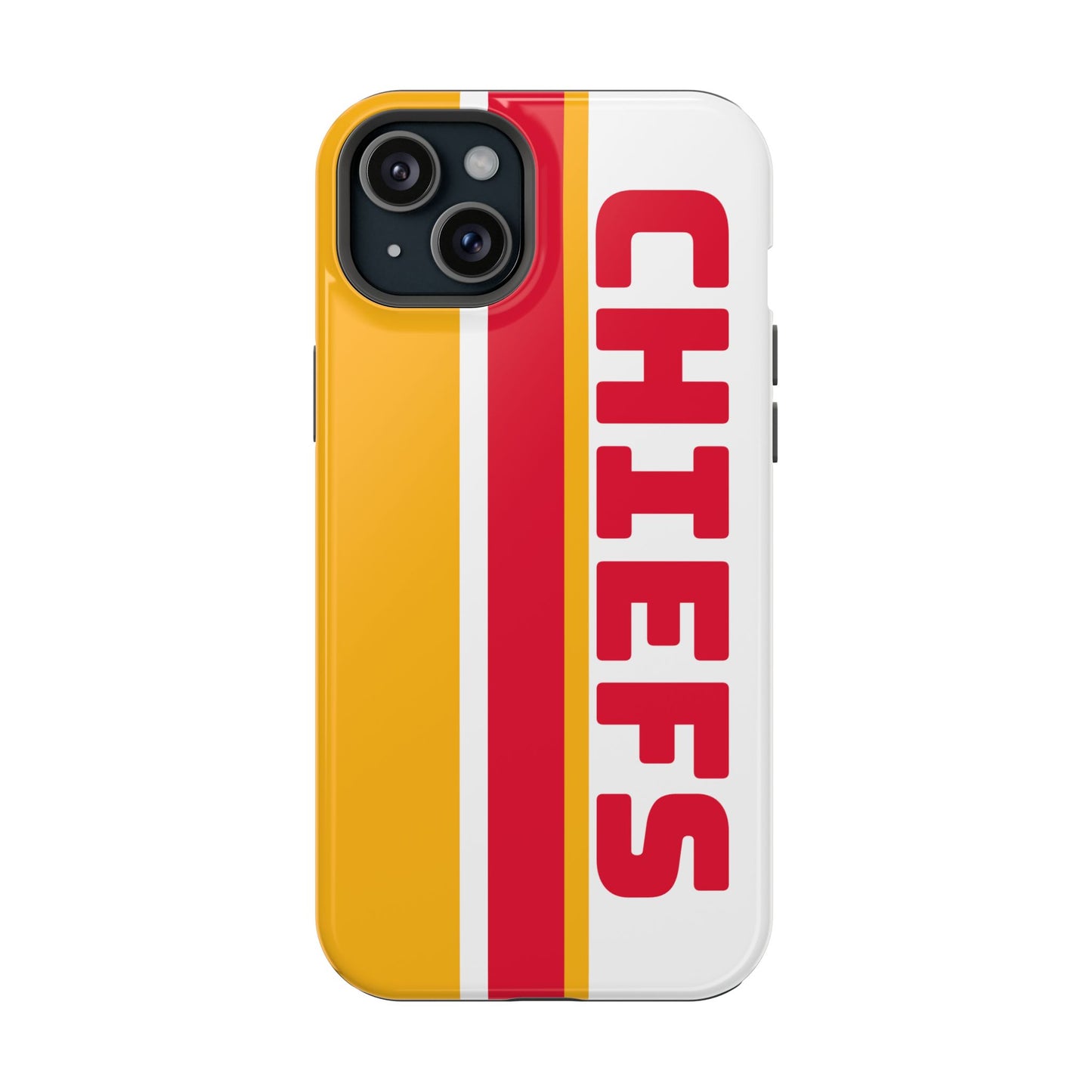 Chiefs Phone Case, Magnetic Phone Case, Retro Phone Case, Baseball Case for iPhone or Samsung, Chiefs Football Gifts