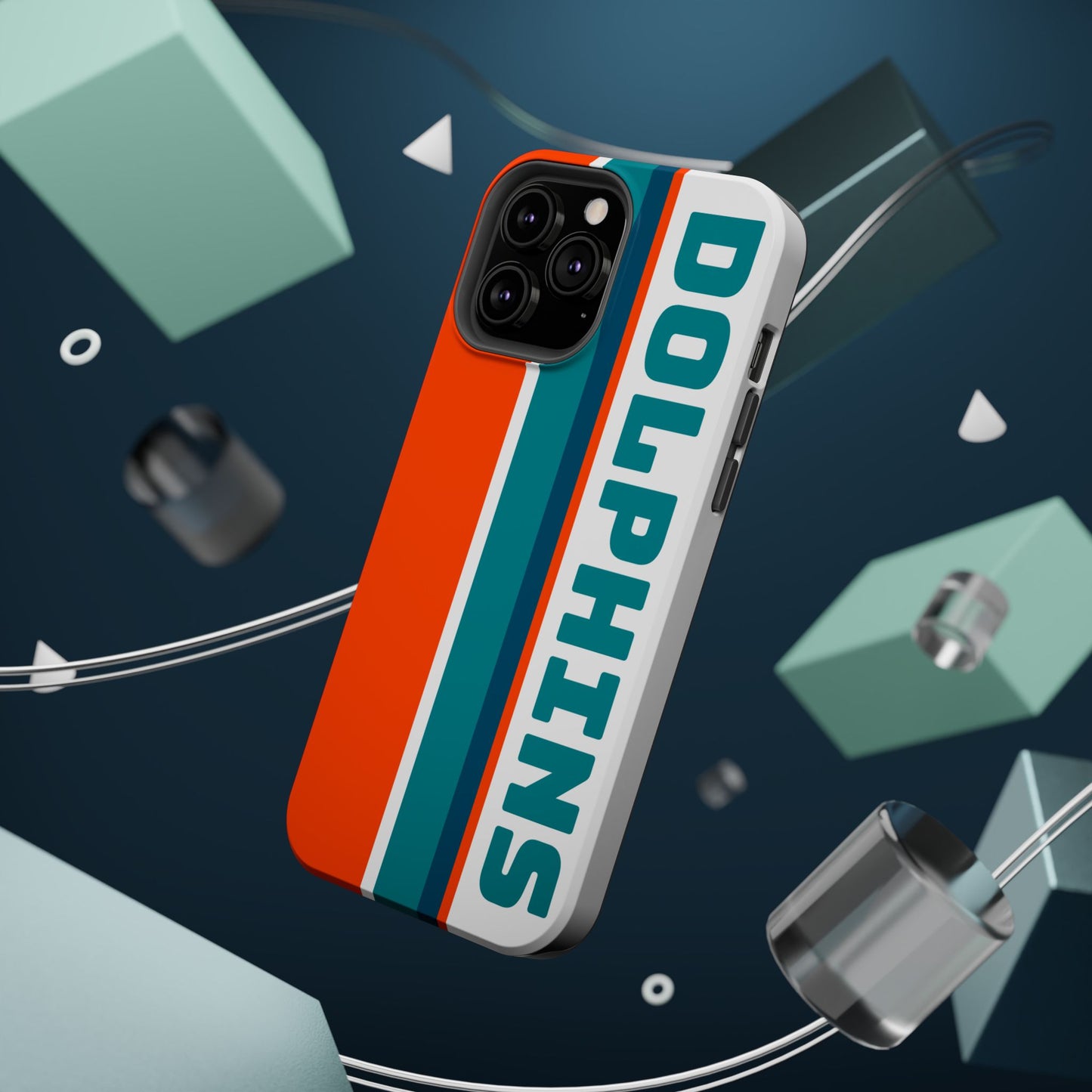 Dolphins Phone Case, Magnetic Phone Case, Retro Phone Case, Matte/Glossy Phone Case