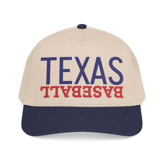Embroidered Texas Baseball Hat, Mid Profile Baseball Cap, Sports Gifts