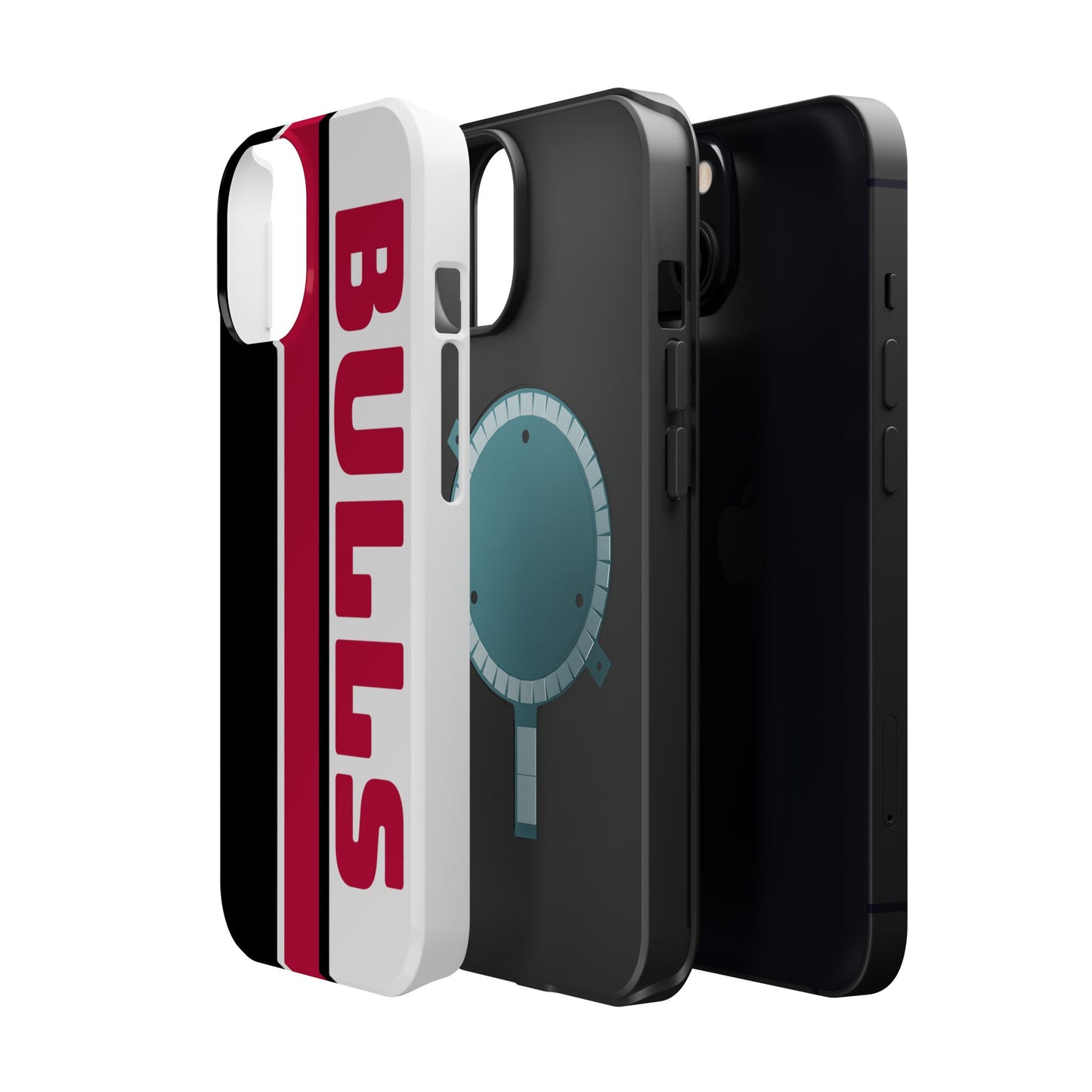 Bulls Phone Case, Magnetic Phone Case, Retro Phone Case