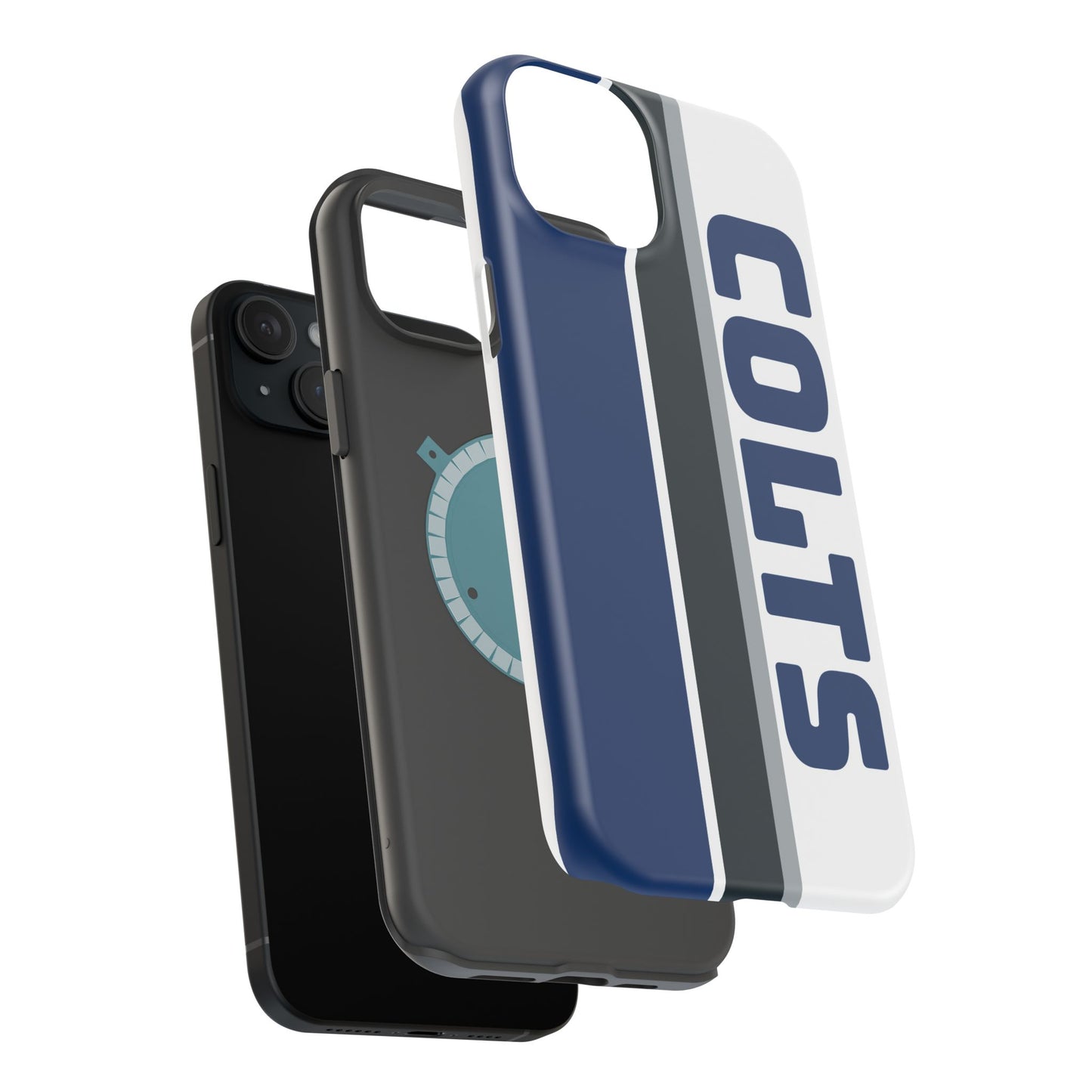 Colts Phone Case, Magnetic Phone Case, Retro Phone Case, Football Gifts