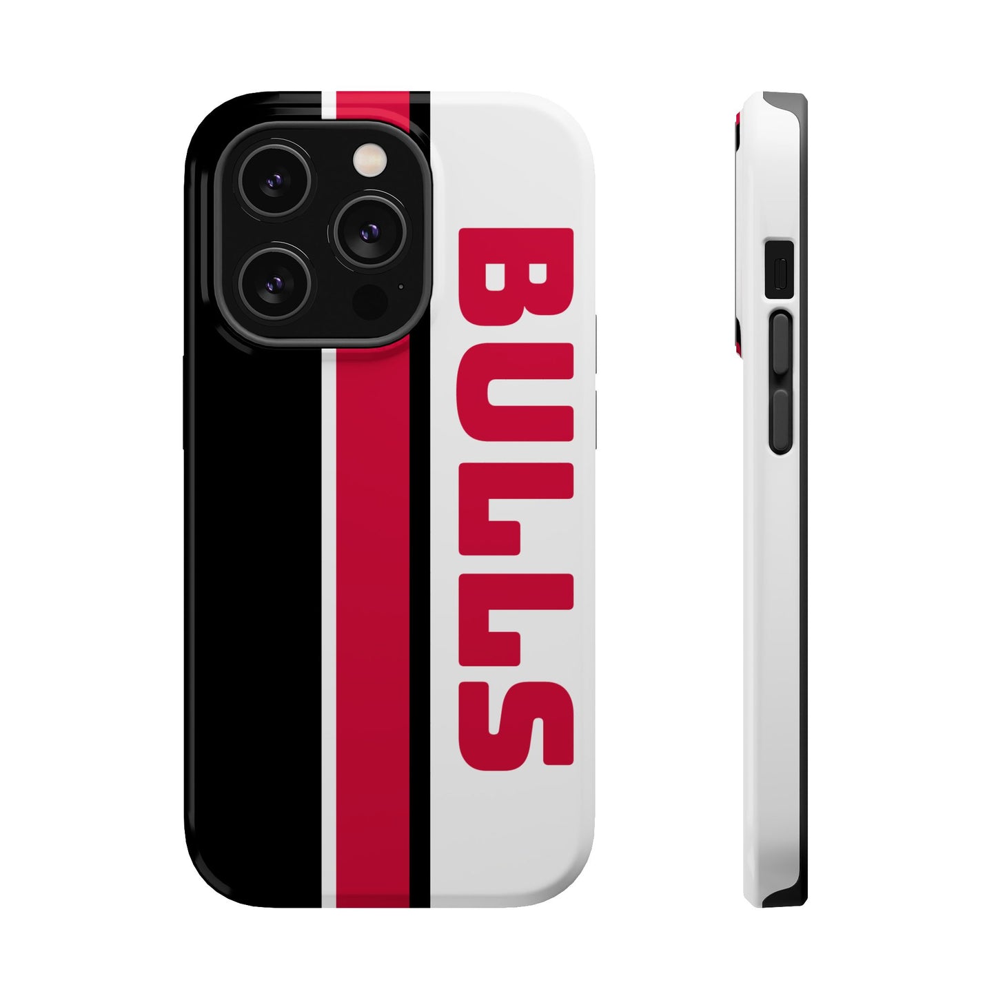 Bulls Phone Case, Magnetic Phone Case, Retro Phone Case