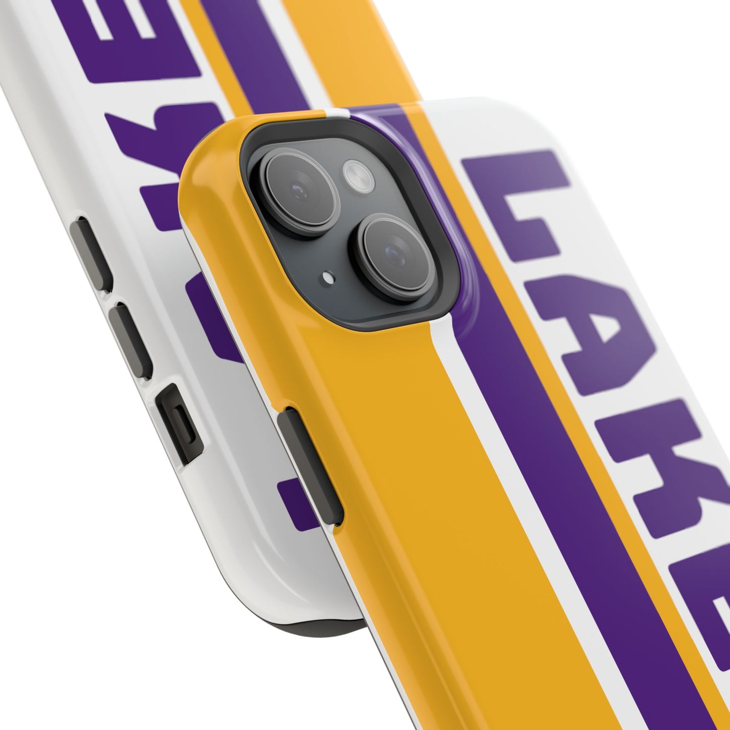 Lakers Phone Case, Magnetic Phone Case, Retro Phone Case, Basketball Gifts