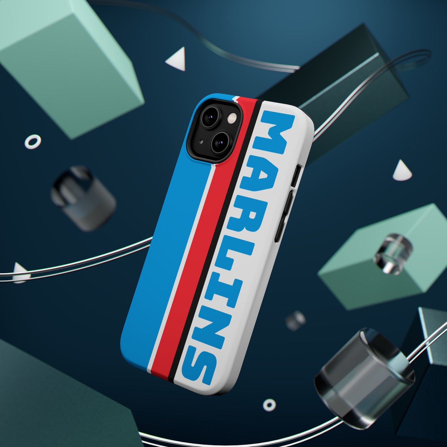 Marlins Phone Case, Magnetic Phone Case, Retro Phone Case, Baseball iPhone or Samsung Case