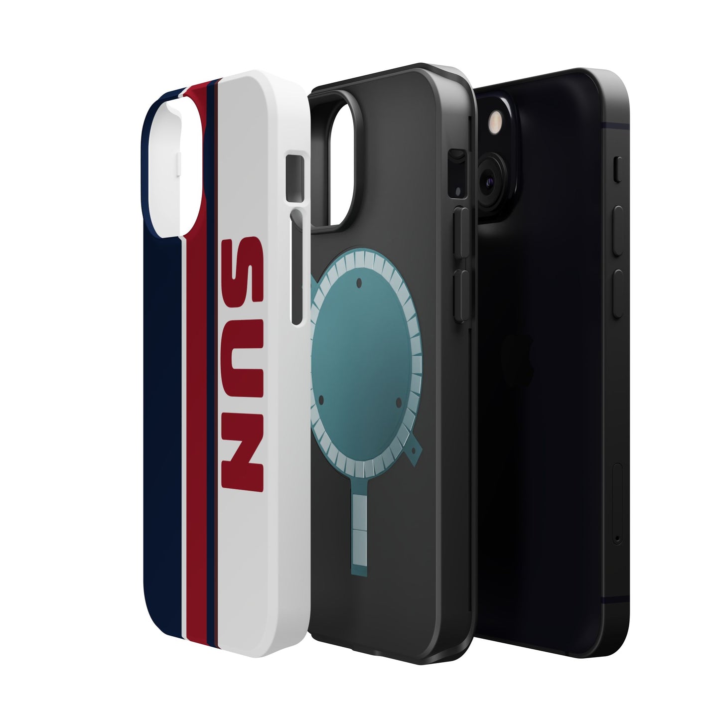 Sun Phone Case, Magnetic Phone Case, Retro Phone Case, Matte/Glossy Phone Case