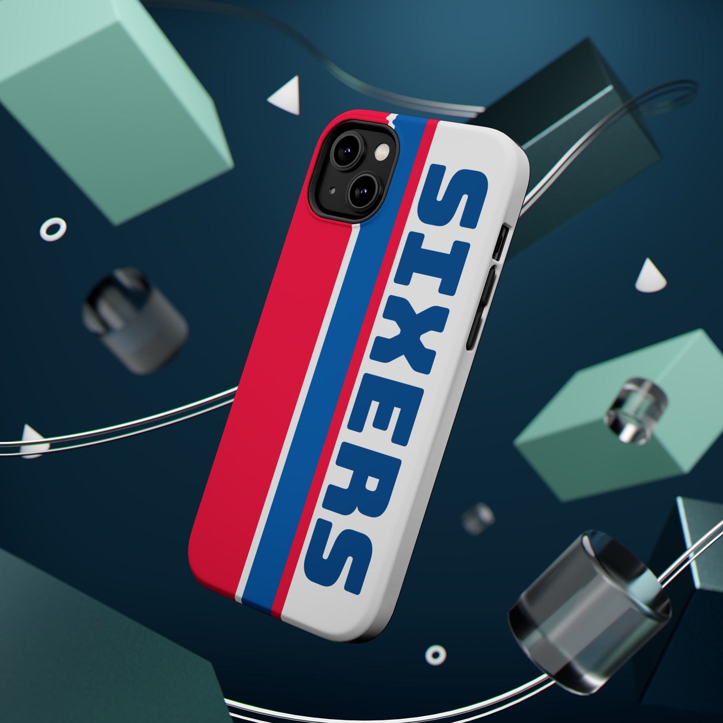 Sixers Phone Case, Magnetic Phone Case, Retro Phone Case, Matte/Glossy Phone Case