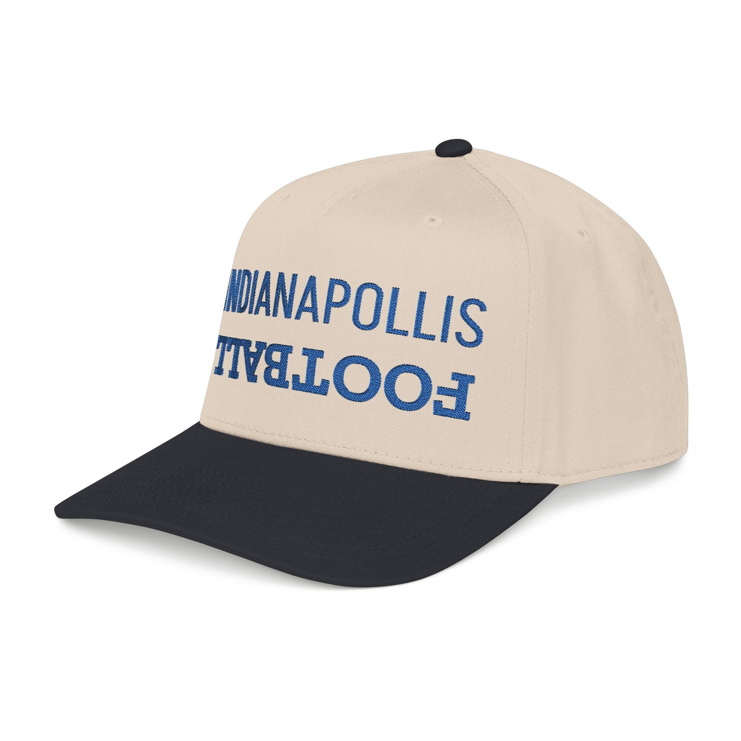 Embroidered Indianapolis Football Hat, Mid Profile Football Cap, Sports Gifts