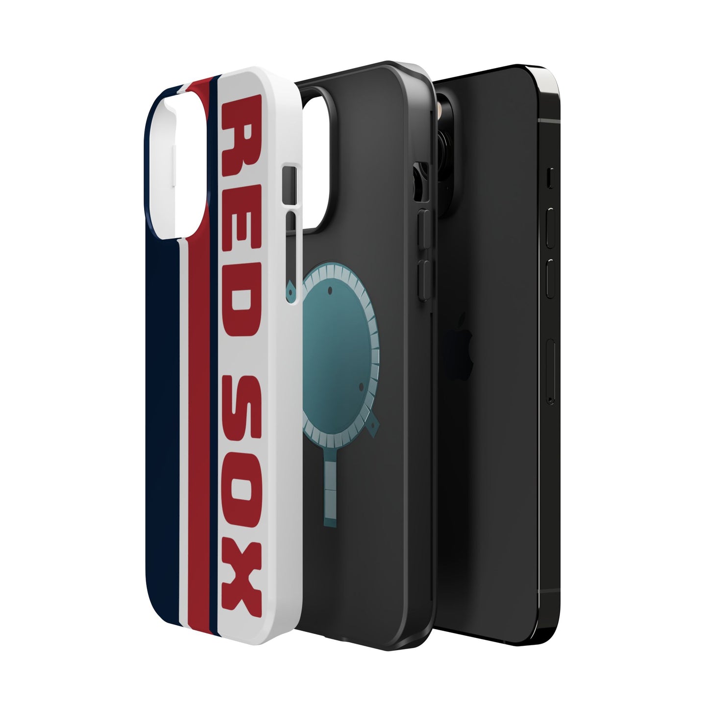 Red Sox Phone Case, Magnetic Phone Case, Retro Phone Case, Baseball Case for iPhone or Samsung
