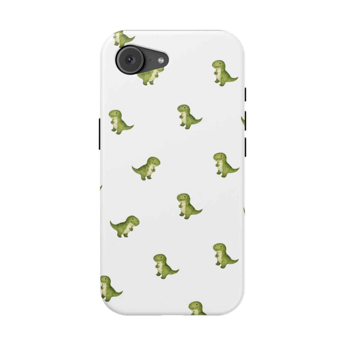 Tiny Green Dinosaur Phone Case | Magnetic Impact-Resistant Phone Case