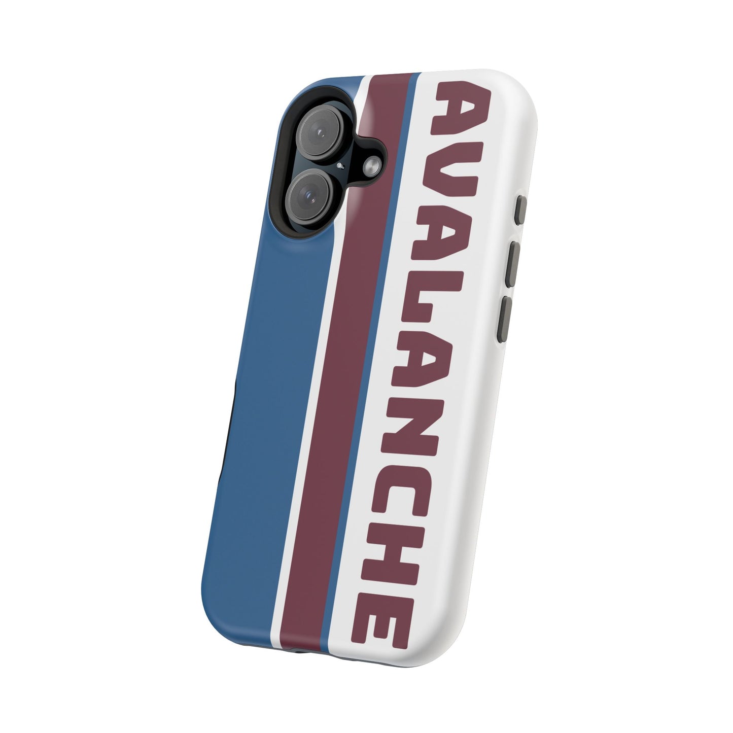 Avalanche Phone Case, Magnetic Phone Case, Retro Phone Case, Matte/Glossy Phone Case, Hockey Gifts