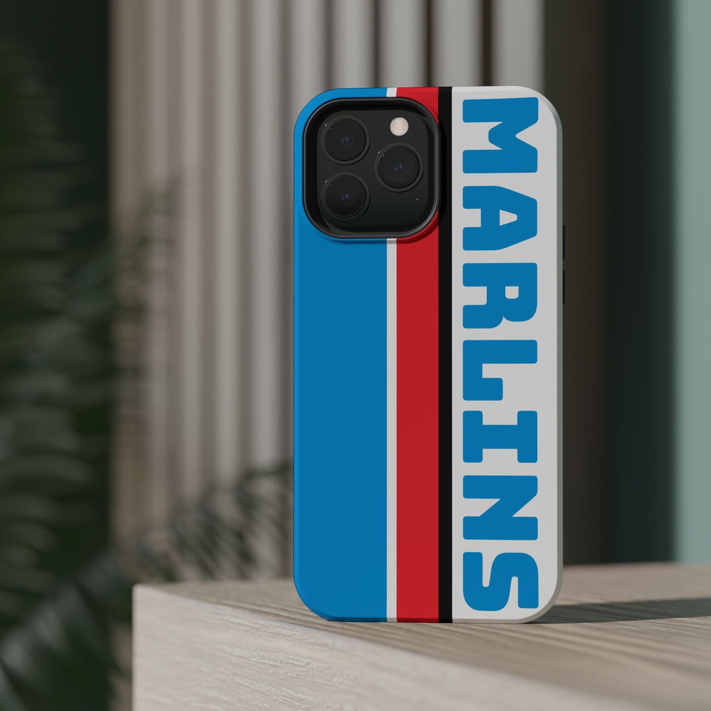 Marlins Phone Case, Magnetic Phone Case, Retro Phone Case, Baseball iPhone or Samsung Case