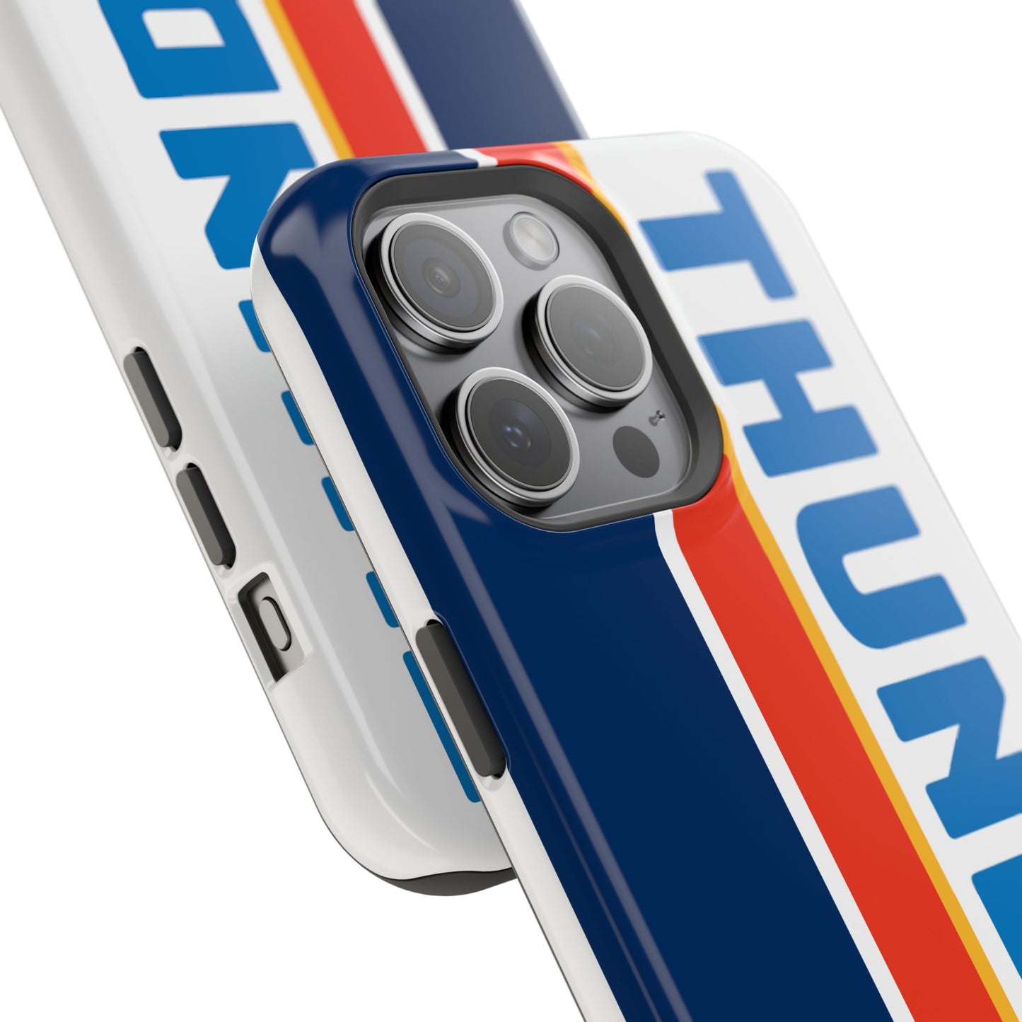 Thunder Phone Case, Magnetic Phone Case, Retro Phone Case, Basketball Gifts