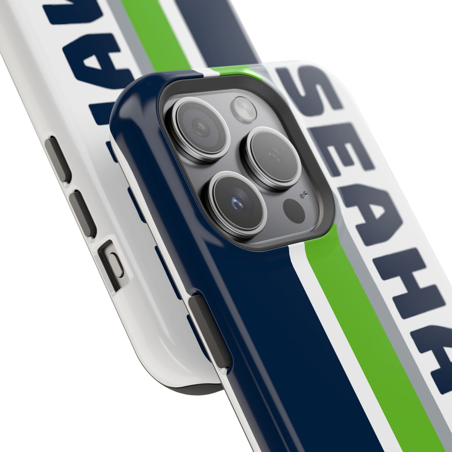 Seahawks Phone Case, Magnetic Phone Case, Retro Phone Case, Football Case for iPhone or Samsung