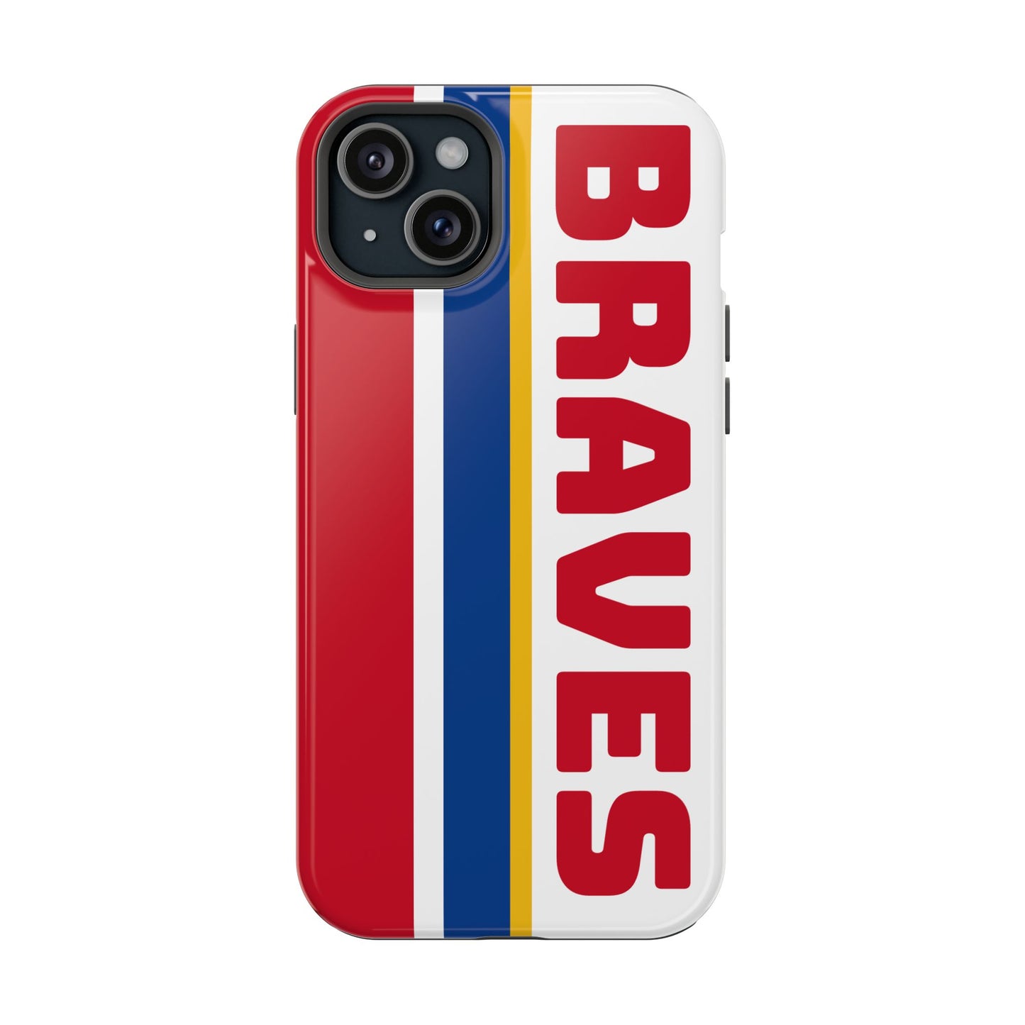 Braves Phone Case, Magnetic Phone Case, Baseball Phone Case, Retro Phone Case