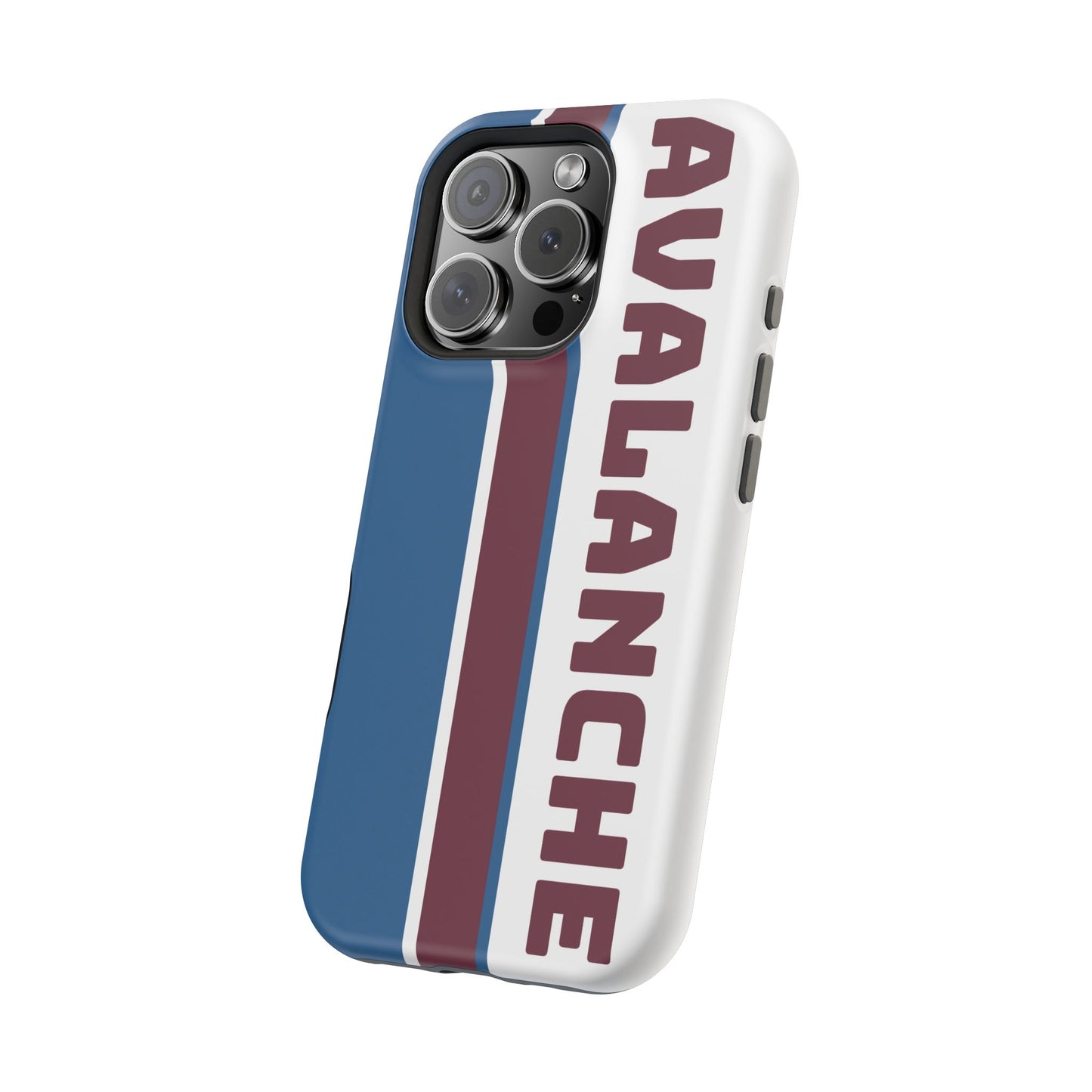 Avalanche Phone Case, Magnetic Phone Case, Retro Phone Case, Matte/Glossy Phone Case, Hockey Gifts