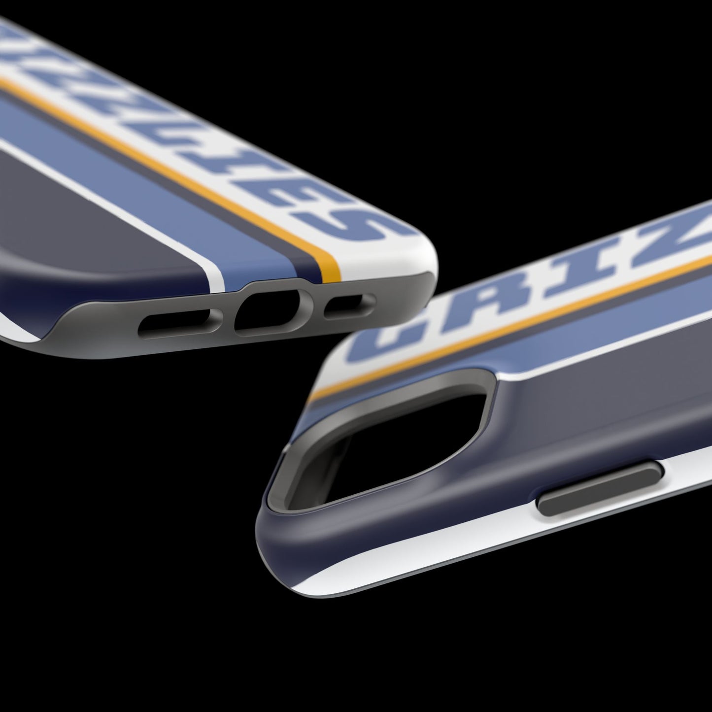 Grizzlies Phone Case, Magnetic Phone Case, Retro Phone Case