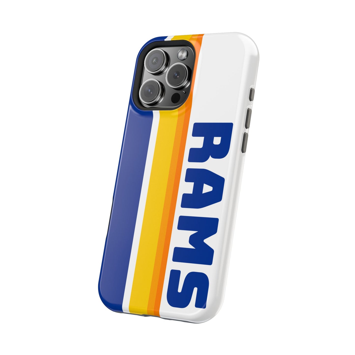 Rams Phone Case, Magnetic Phone Case, Retro Phone Case, Football Case for iPhone or Samsung