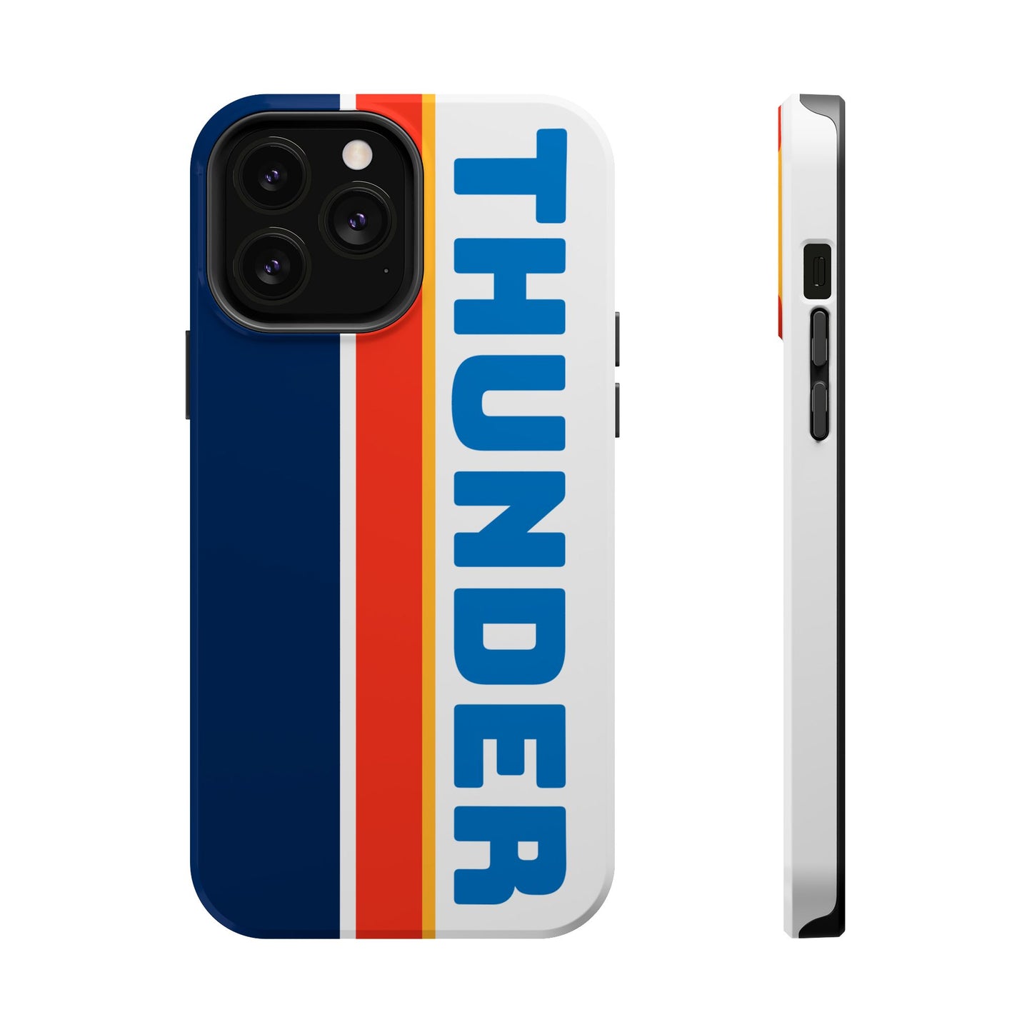 Thunder Phone Case, Magnetic Phone Case, Retro Phone Case, Basketball Gifts