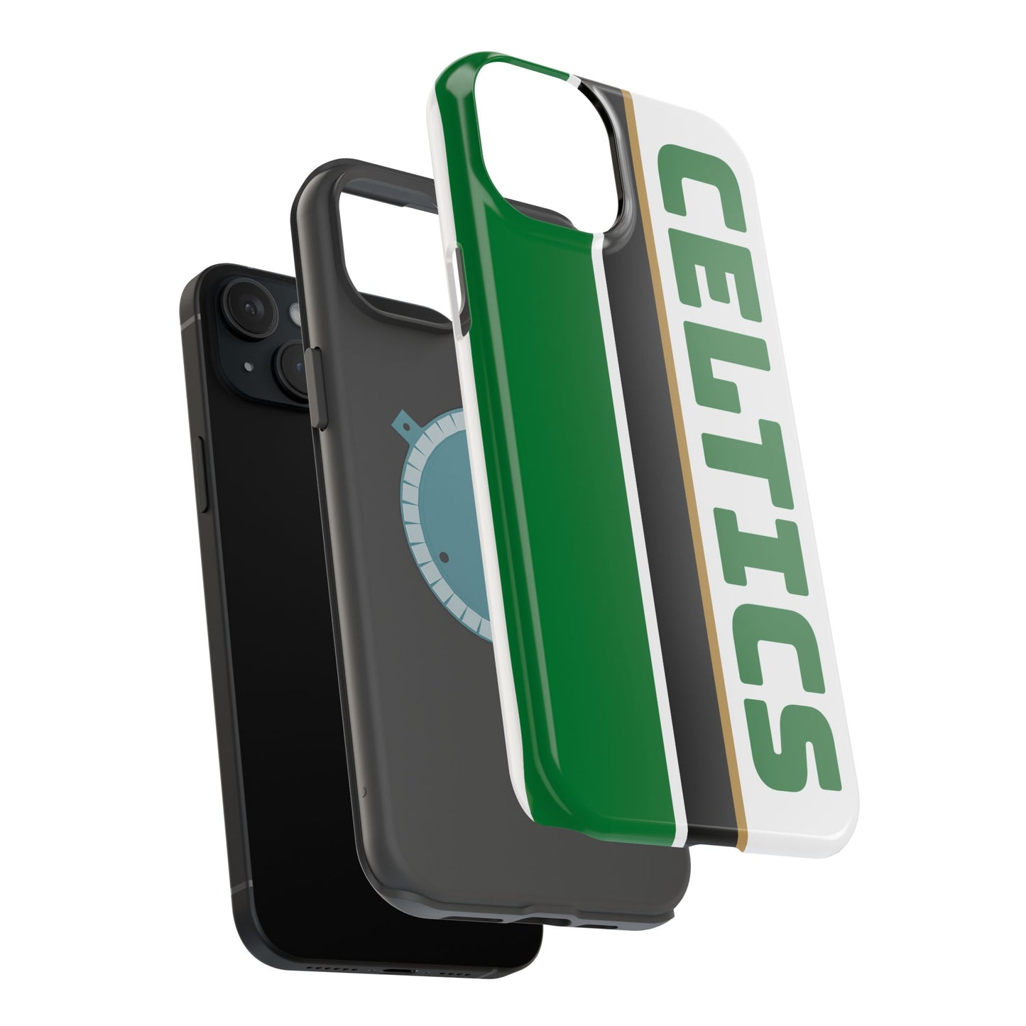 Celtics Phone Case, Magnetic Phone Case, Retro Phone Case, Matte/Glossy Phone Case, Basketball Gifts