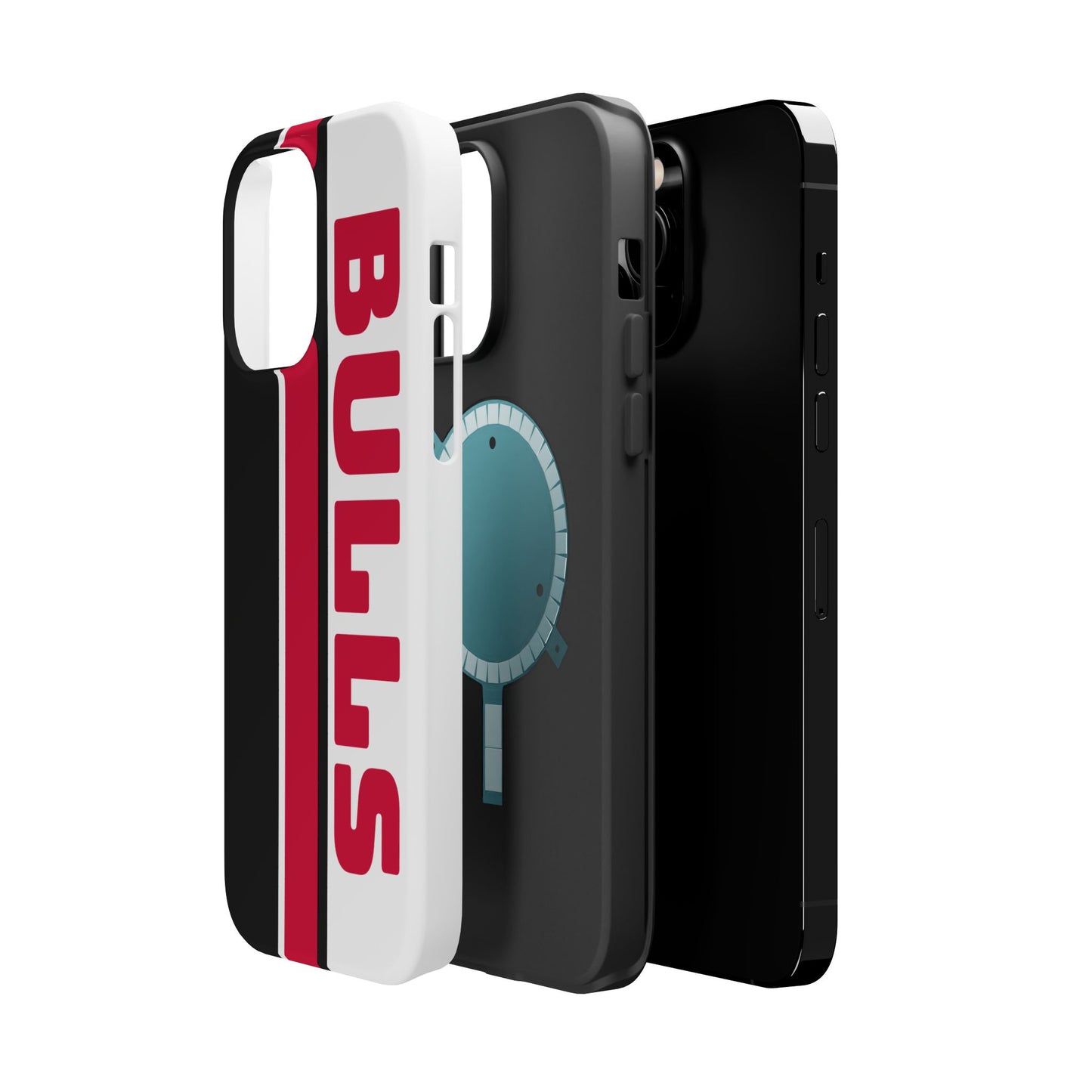 Bulls Phone Case, Magnetic Phone Case, Retro Phone Case