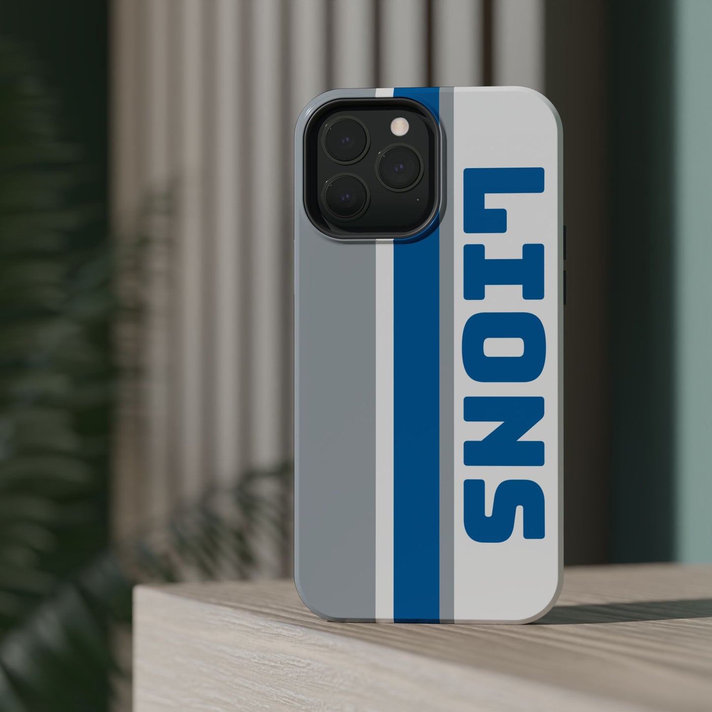 Lions Phone Case, Magnetic Phone Case, Retro Phone Case, Football Gifts