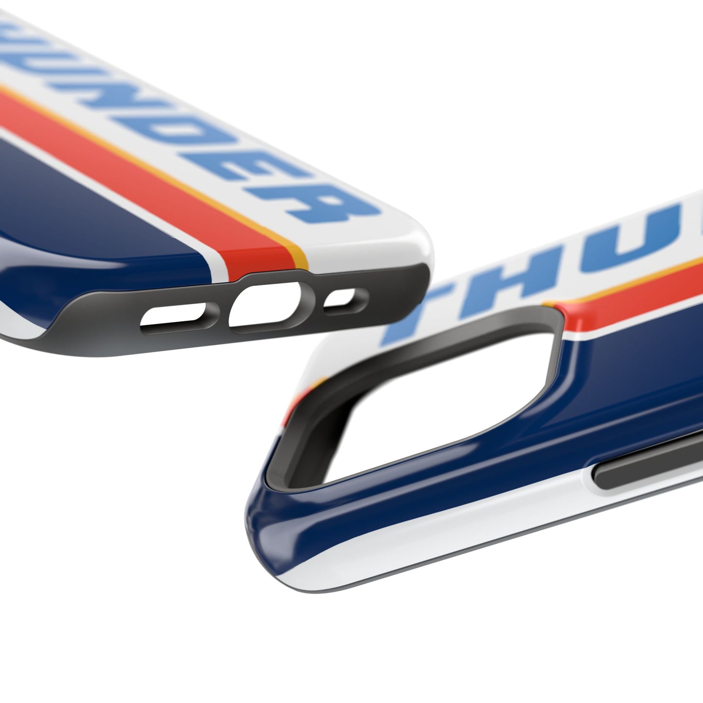 Thunder Phone Case, Magnetic Phone Case, Retro Phone Case, Basketball Gifts