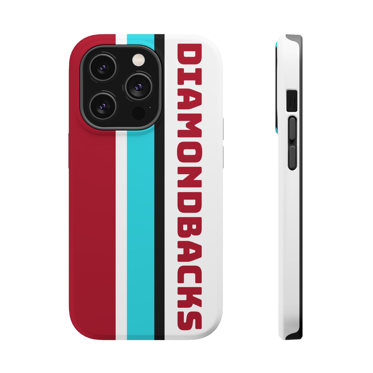 Diamondbacks Phone Case, Magnetic Phone Case, Retro Phone Case, Baseball Case for iPhone or Samsung