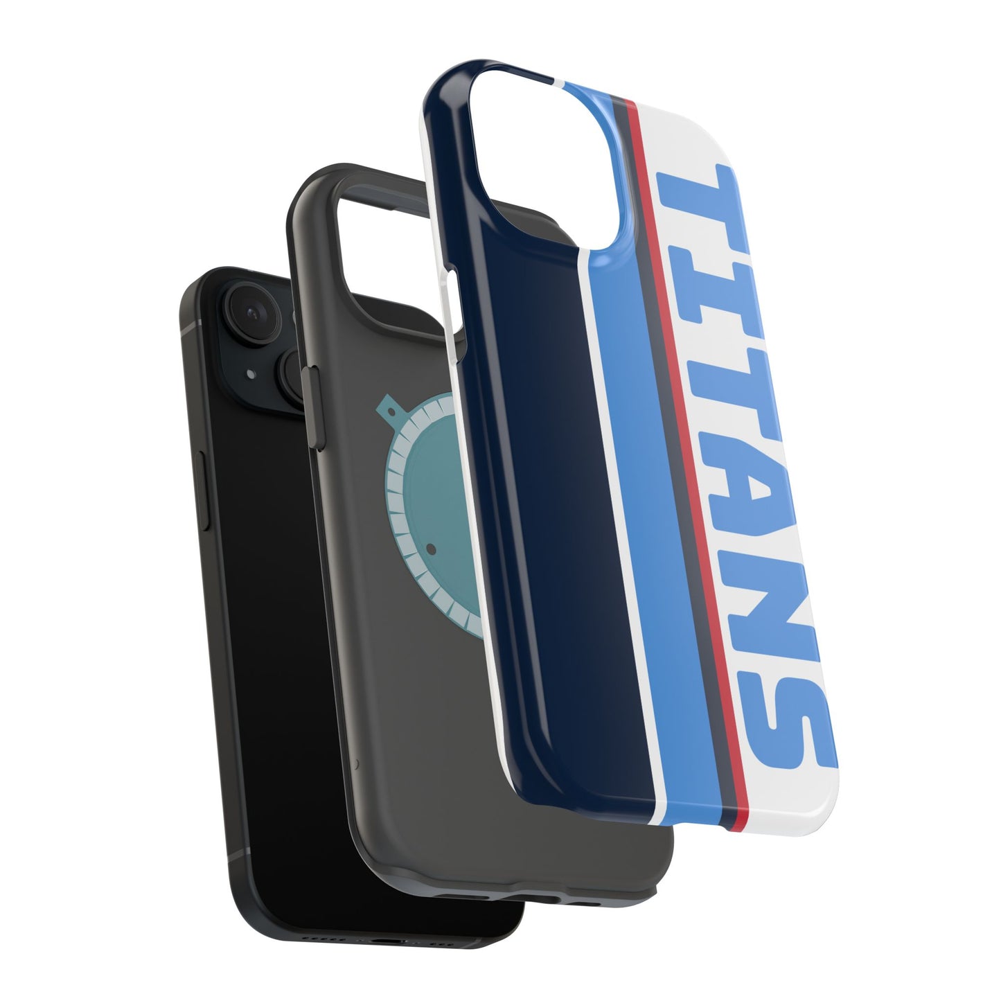 Titans Phone Case, Magnetic Phone Case, Retro Phone Case, Football Gifts
