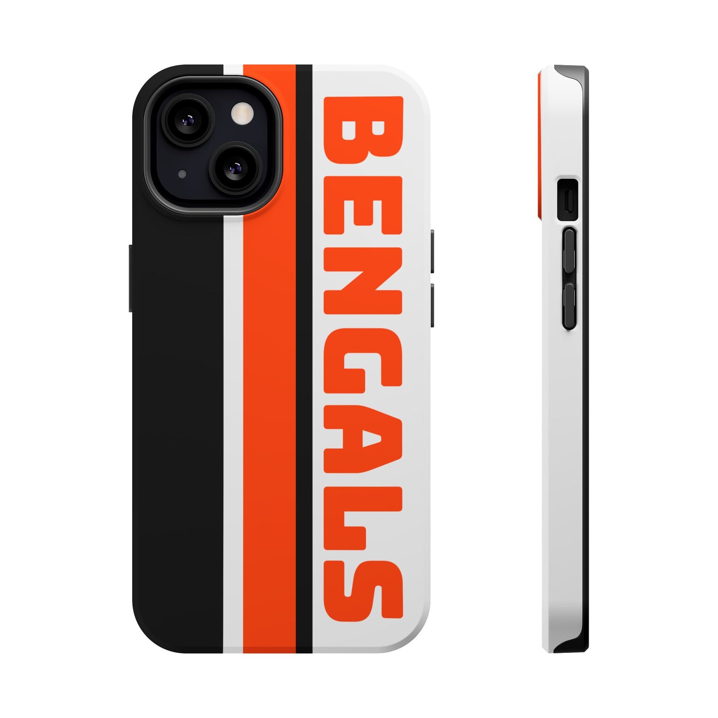 Bengals Phone Case, Magnetic Phone Case, Retro Phone Case, Baseball Case for iPhone or Samsung, Football Gifts