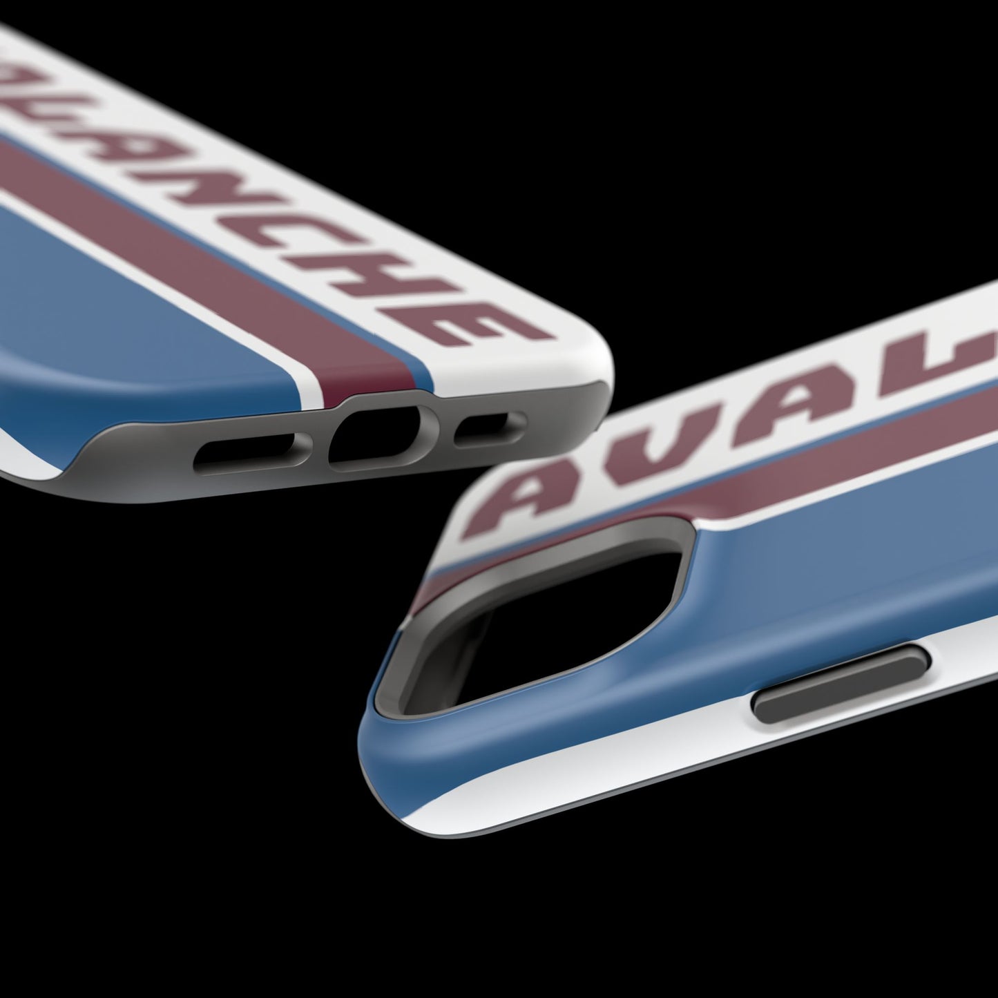 Avalanche Phone Case, Magnetic Phone Case, Retro Phone Case, Matte/Glossy Phone Case, Hockey Gifts