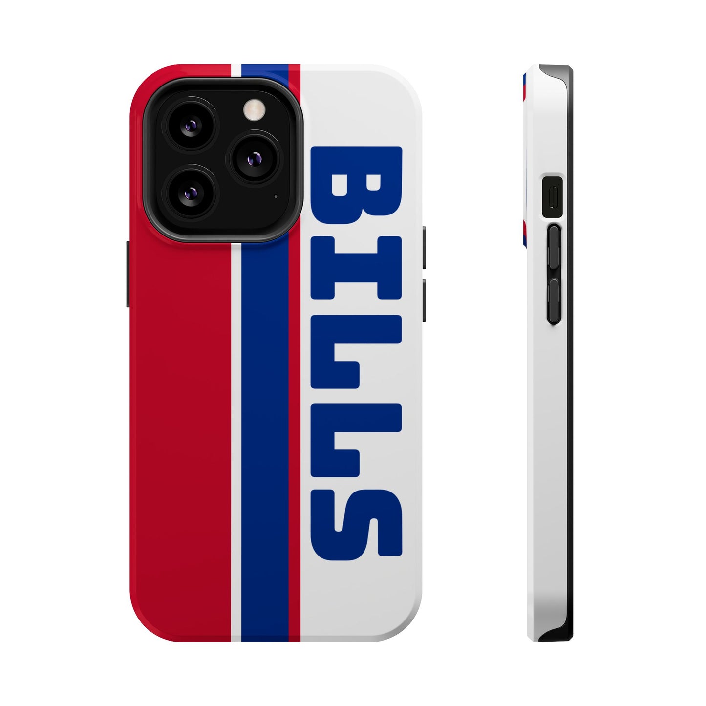 Bills Phone Case, Magnetic Phone Case, Retro Phone Case, Matte/Glossy Phone Case, Football Gifts