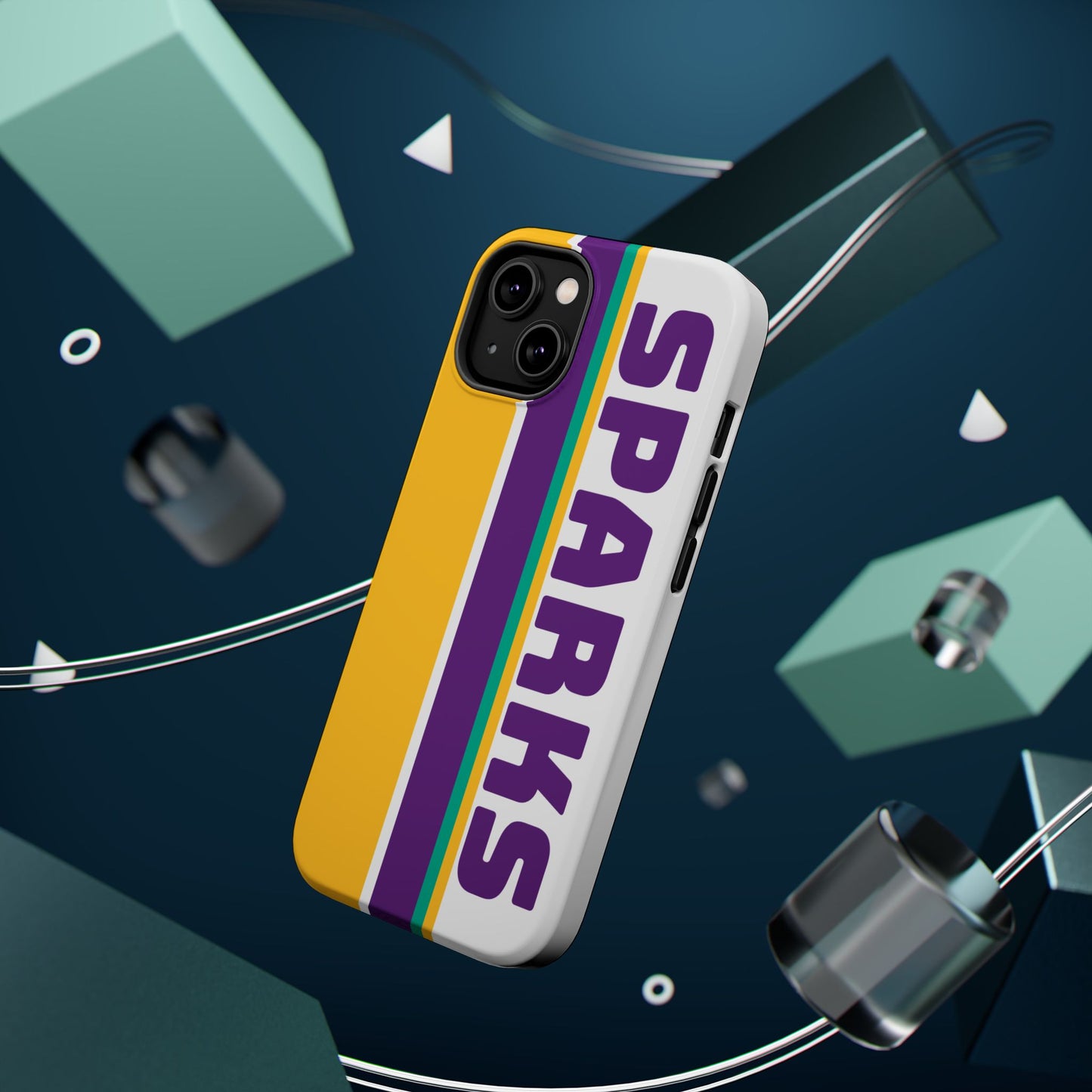 Sparks Phone Case, Magnetic Phone Case, Retro Phone Case, Matte/Glossy Phone Case