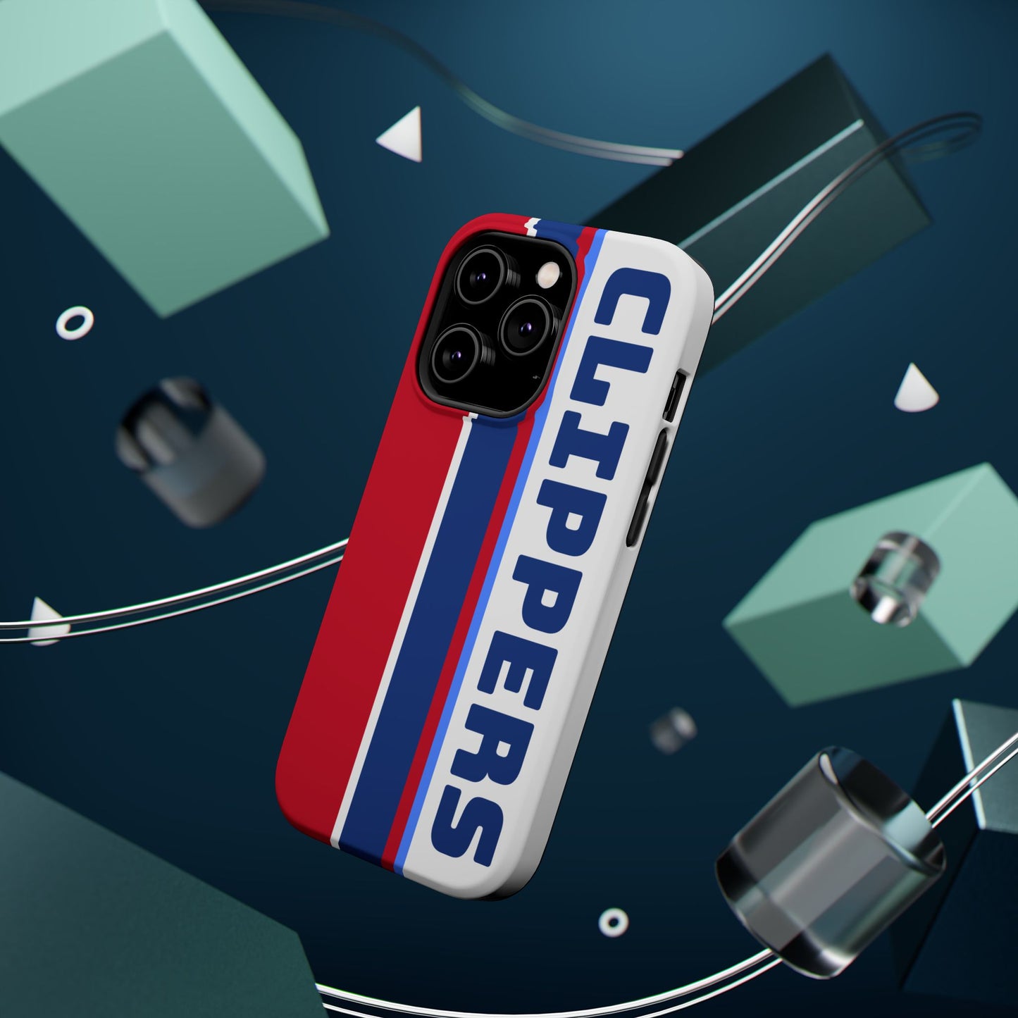 Clippers Phone Case, Magnetic Phone Case, Retro Phone Case